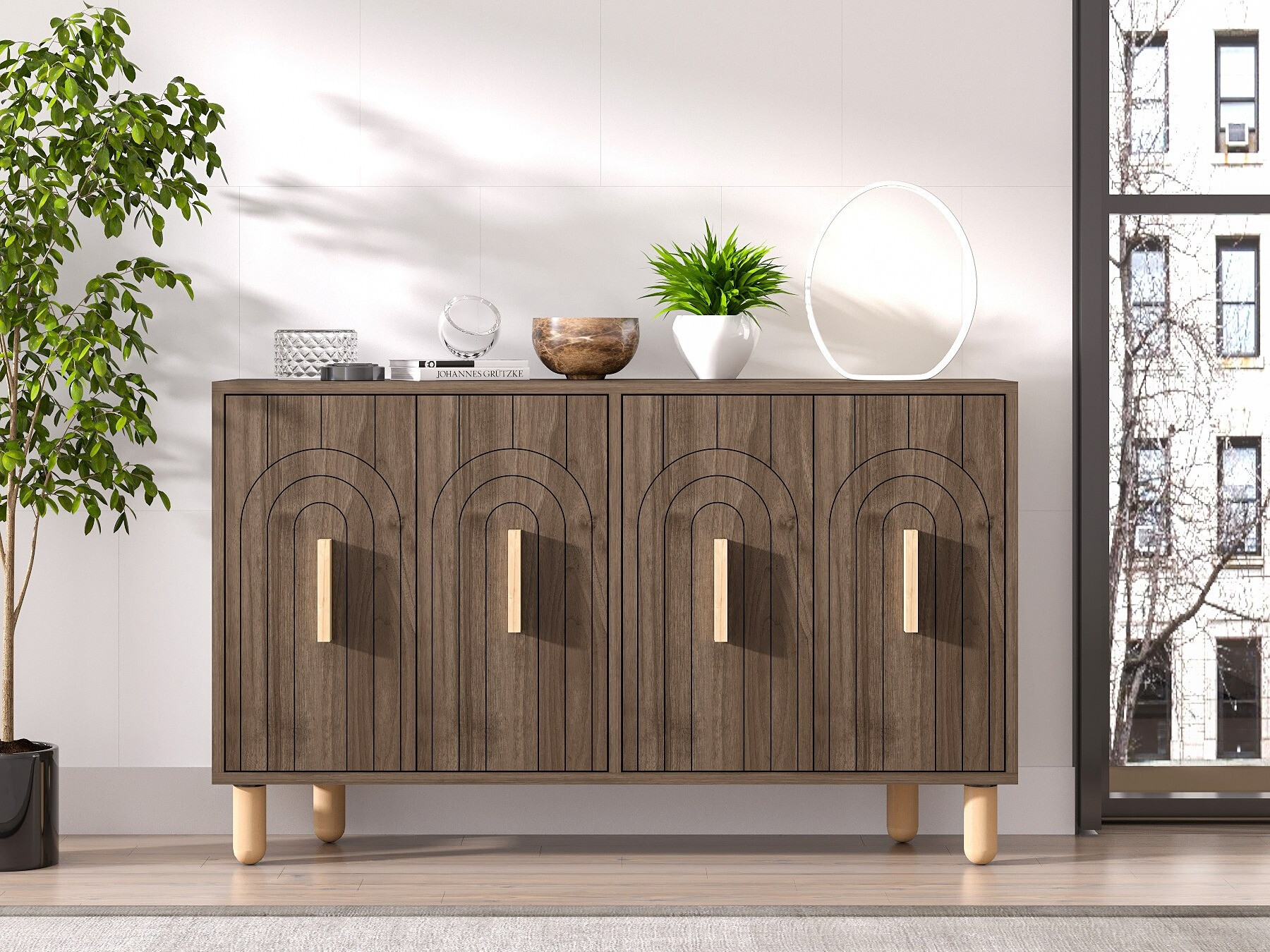 Шкафчик Kailua 2545 (Грецкий орех)