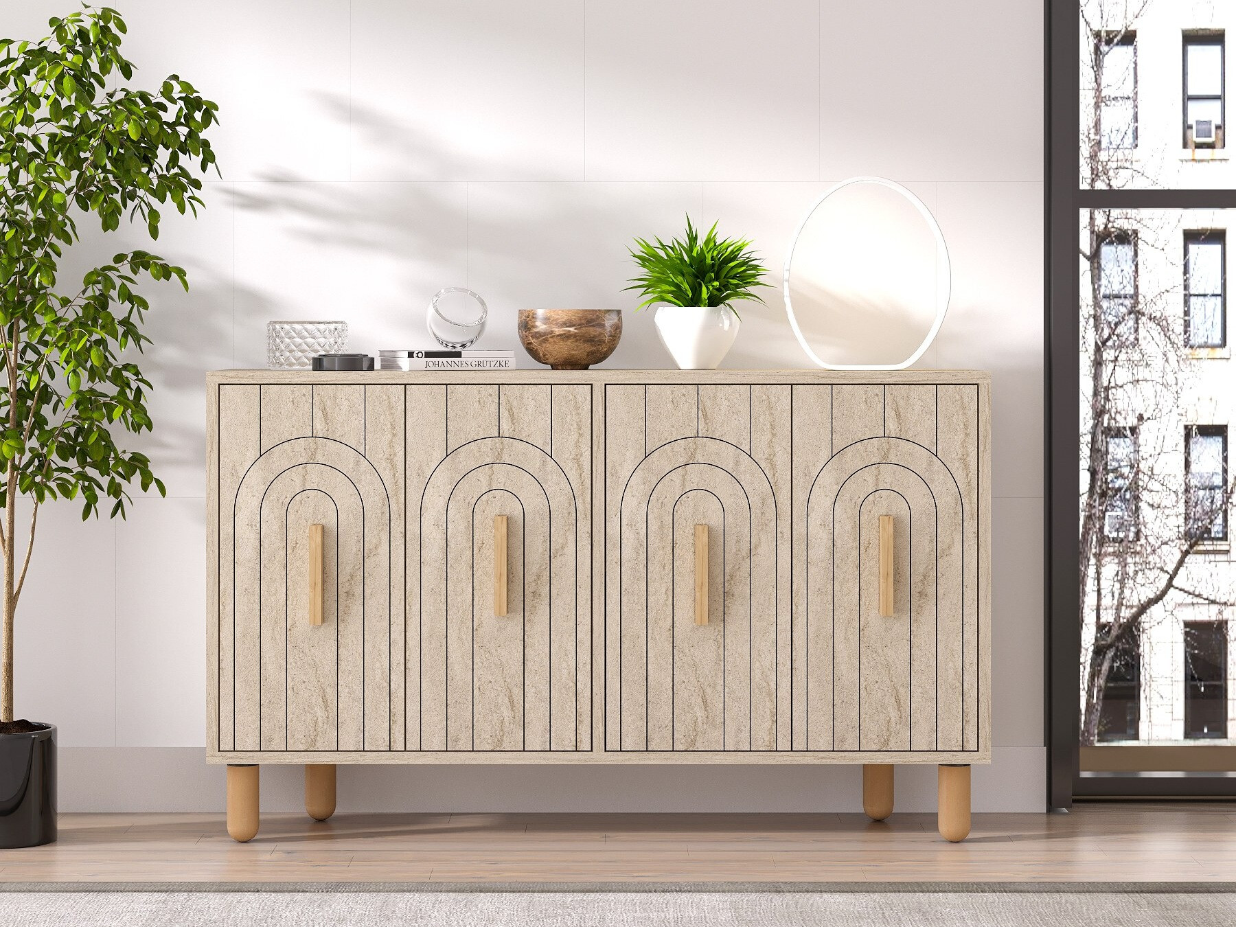 Шкафчик Kailua 2545 (Светло-коричневый)