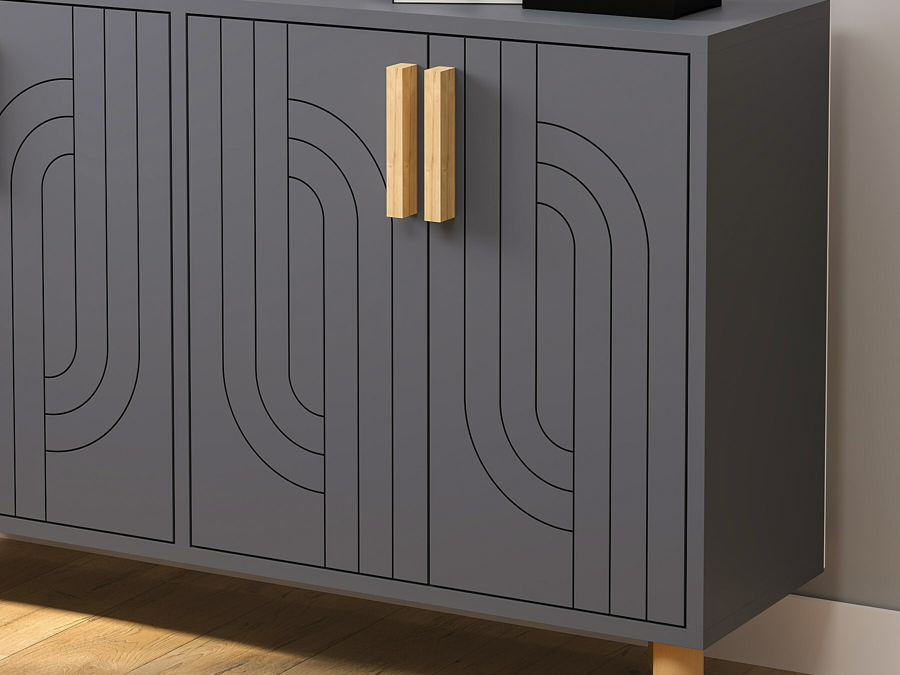 Skapis Kailua 2544 (Antracīts)