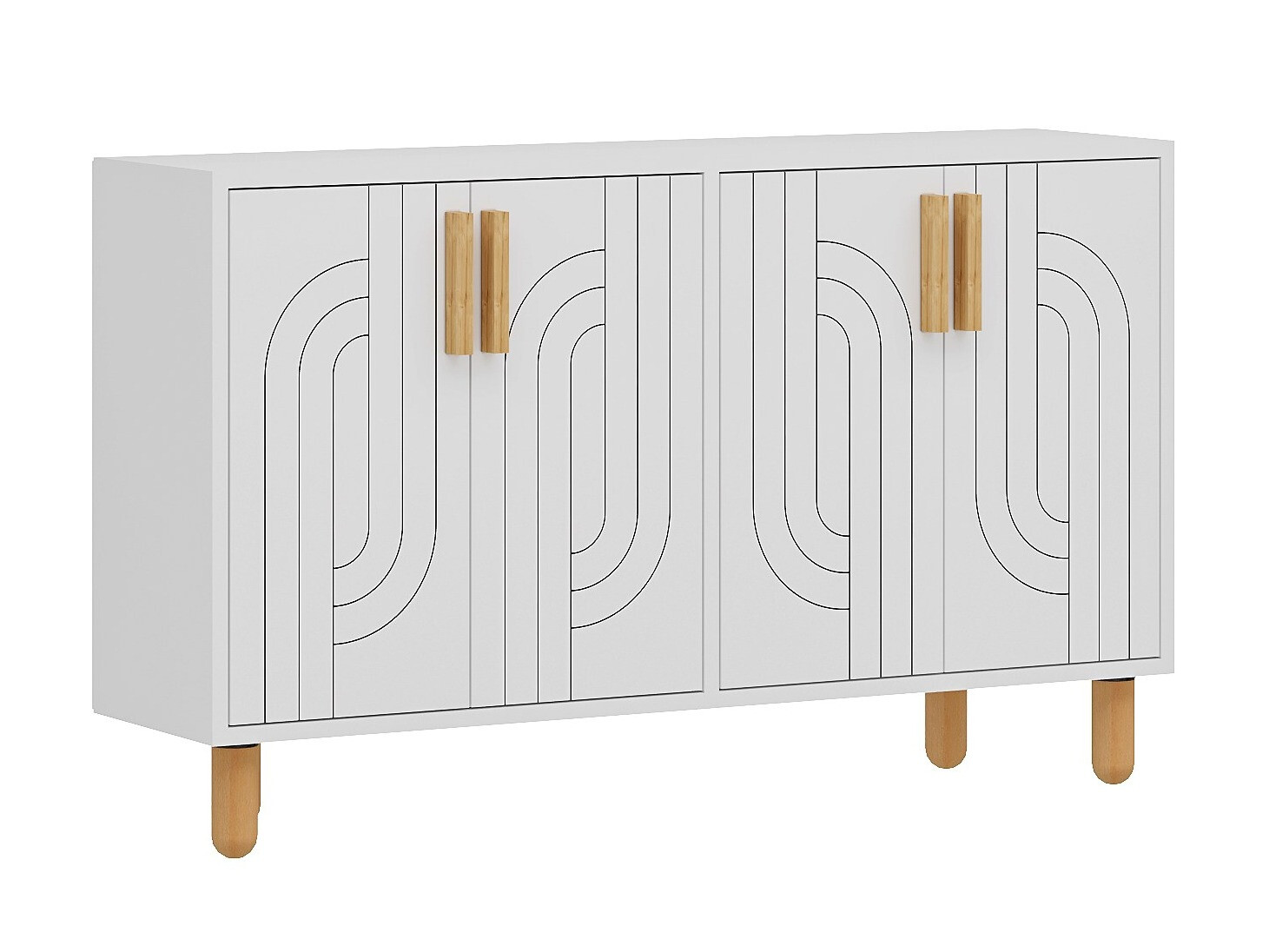 Skapis Kailua 2544 (Balts)