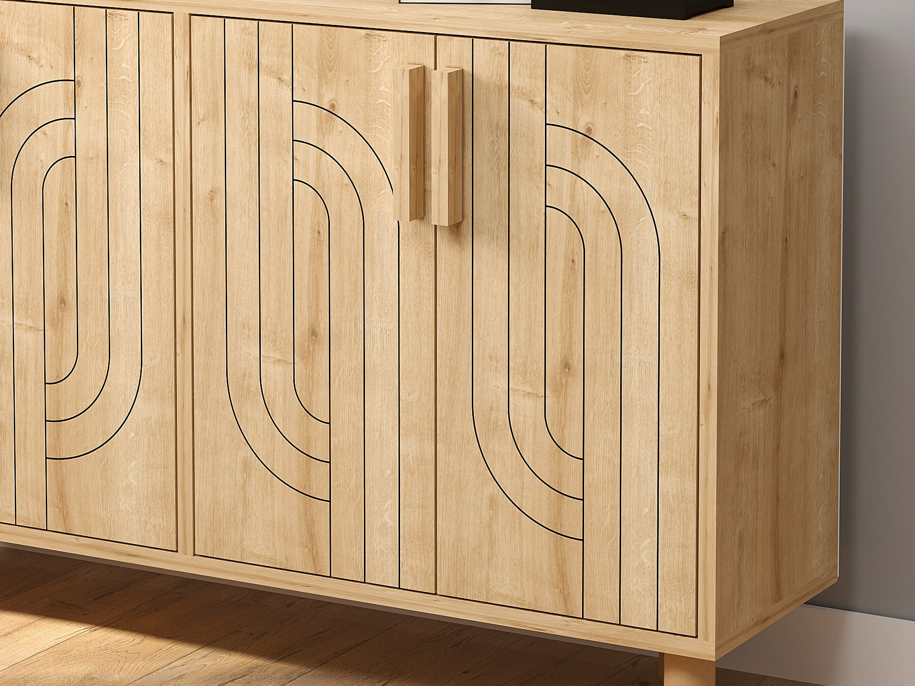 Skapis Kailua 2544 (Ozols)