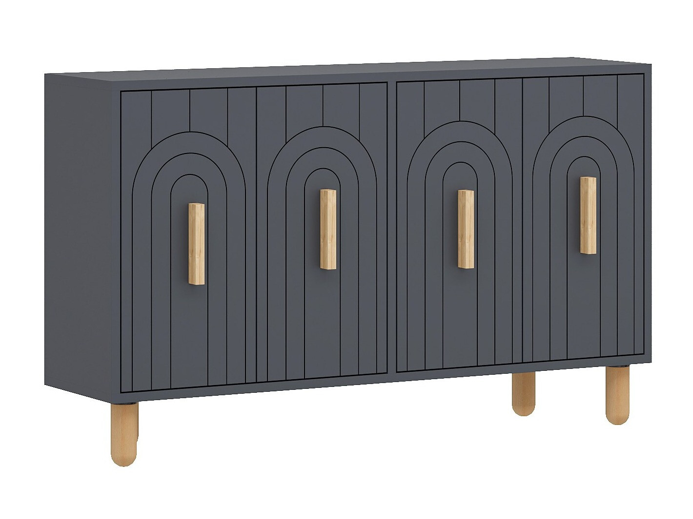 Skapis Kailua 2545 (Antracīts)