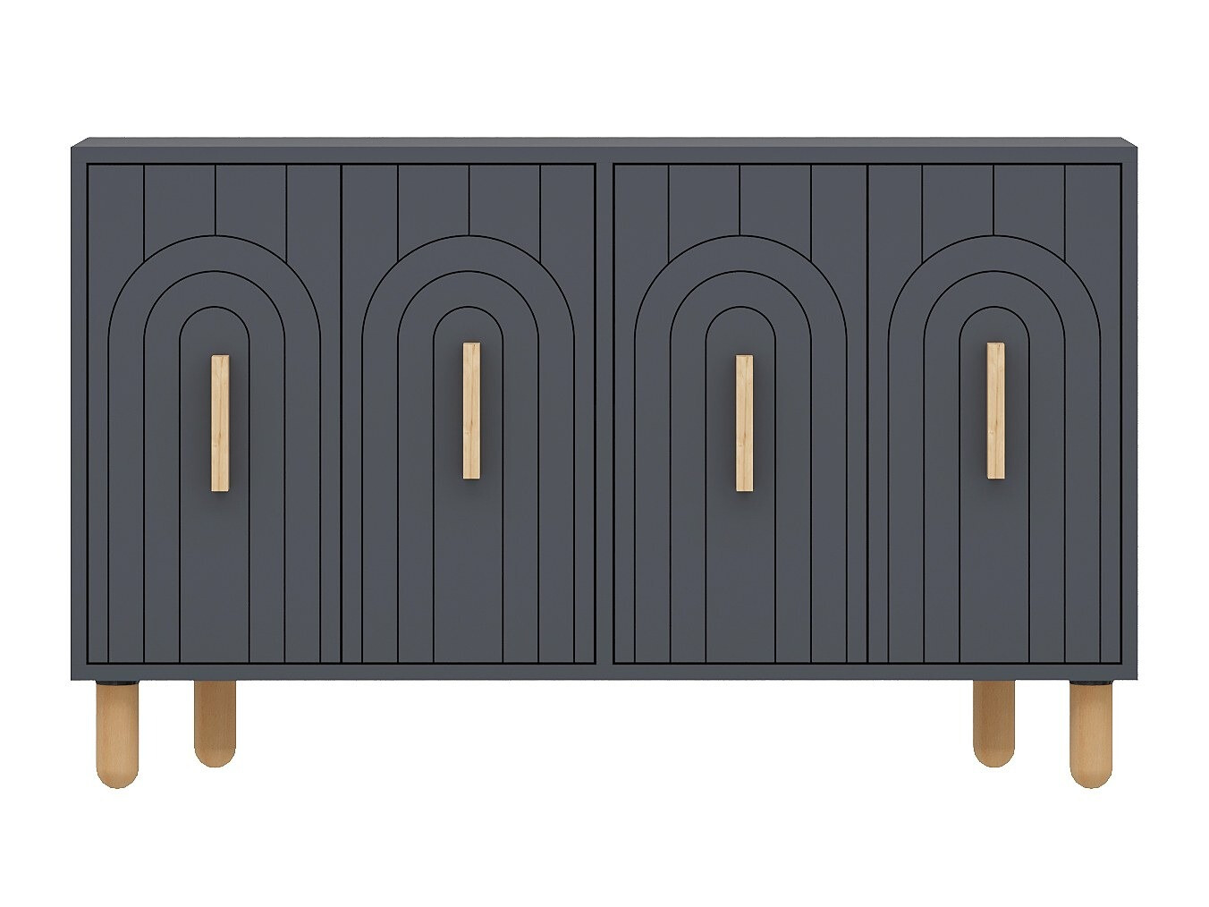 Skapis Kailua 2545 (Antracīts)