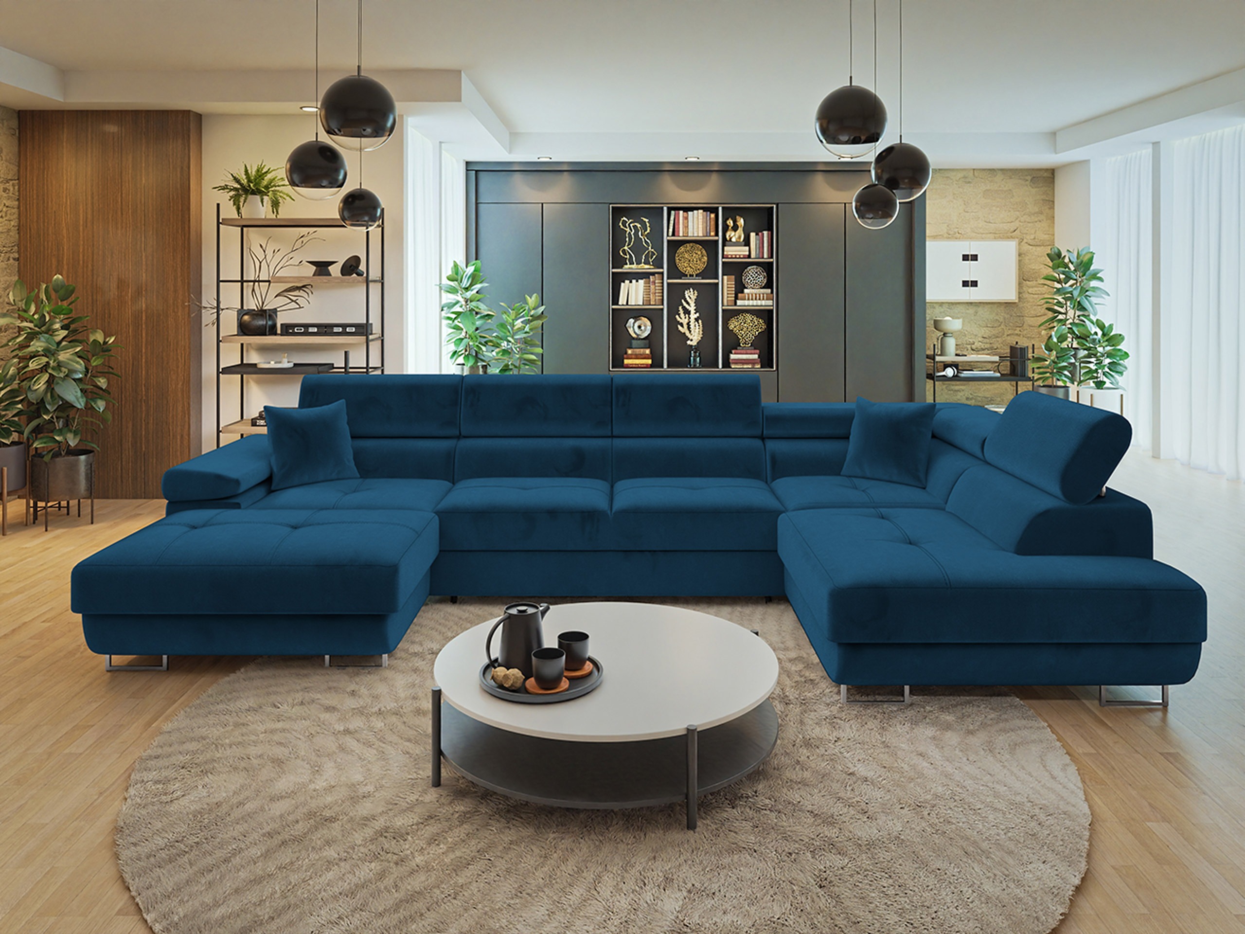 Stūra dīvāns Comfivo Eliferu 103 (Manila 26)