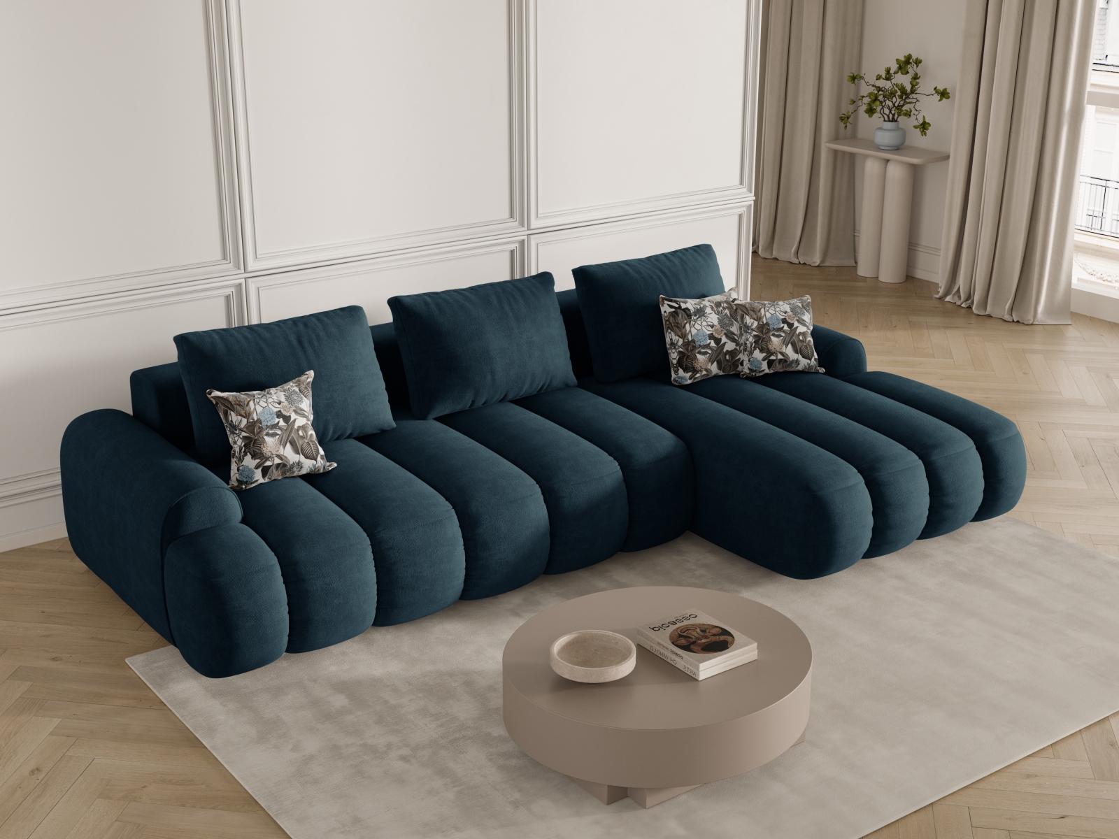 Угловой диван Evarelbo 103 (Vogue 13)