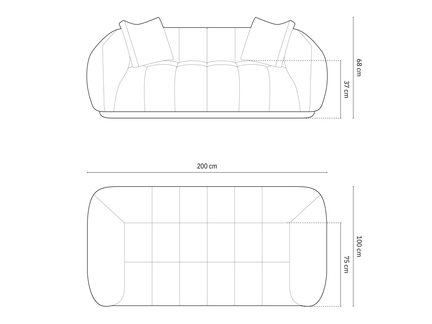 Dīvāns Beckley 174 (Heritage Pearl)