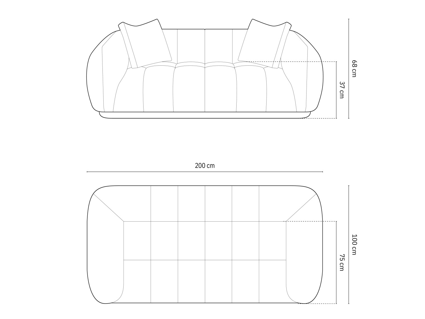 Dīvāns Beckley 174 (Liberty 13)