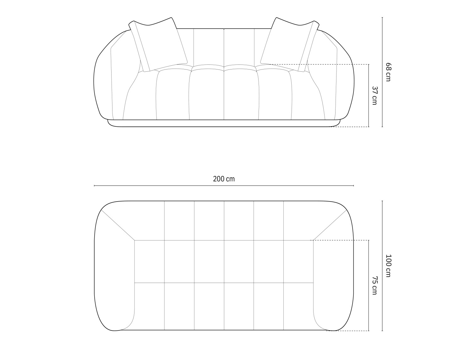 Dīvāns Beckley 174 (Liberty 21)