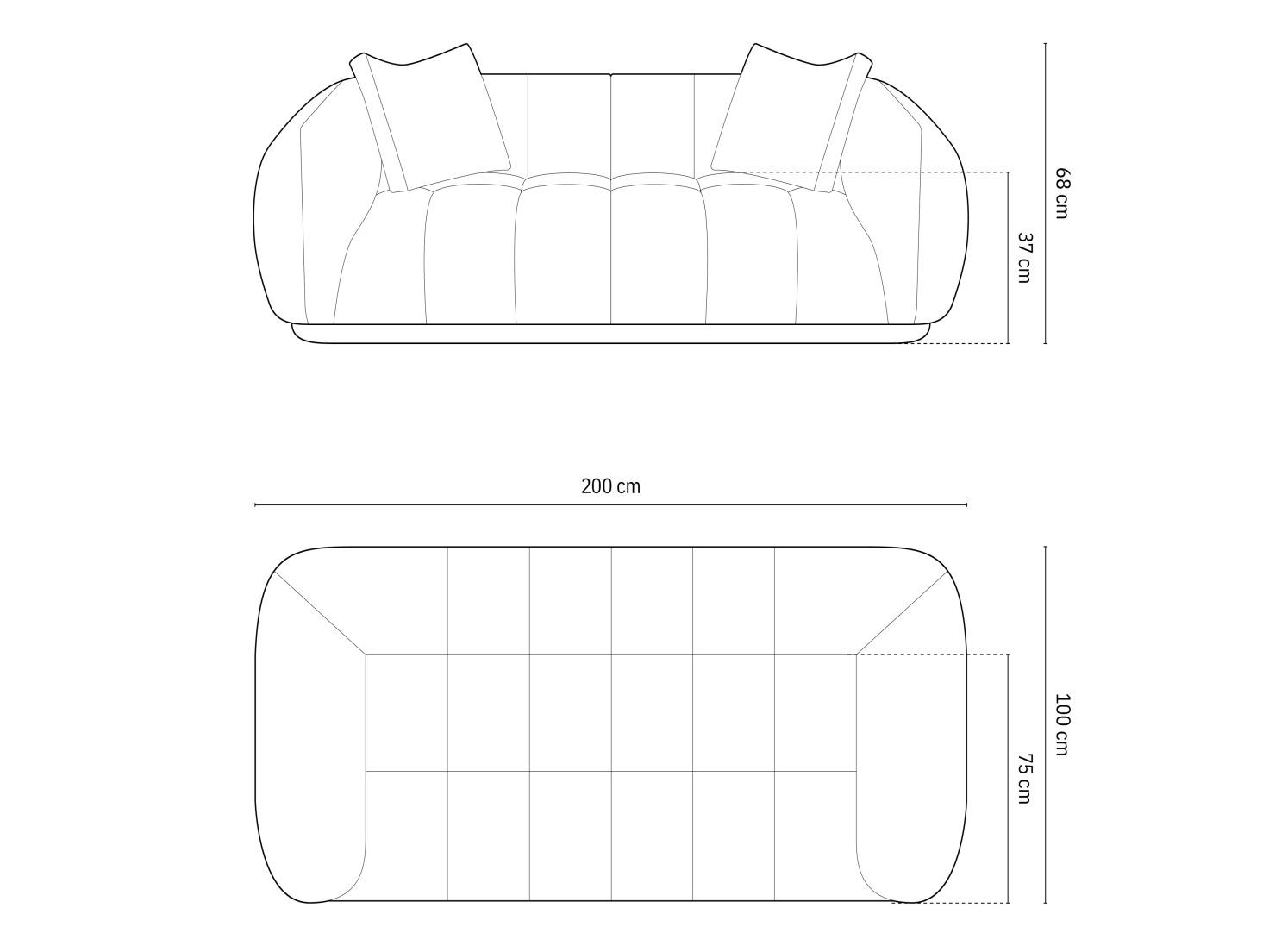 Dīvāns Beckley 174 (Liberty 9)