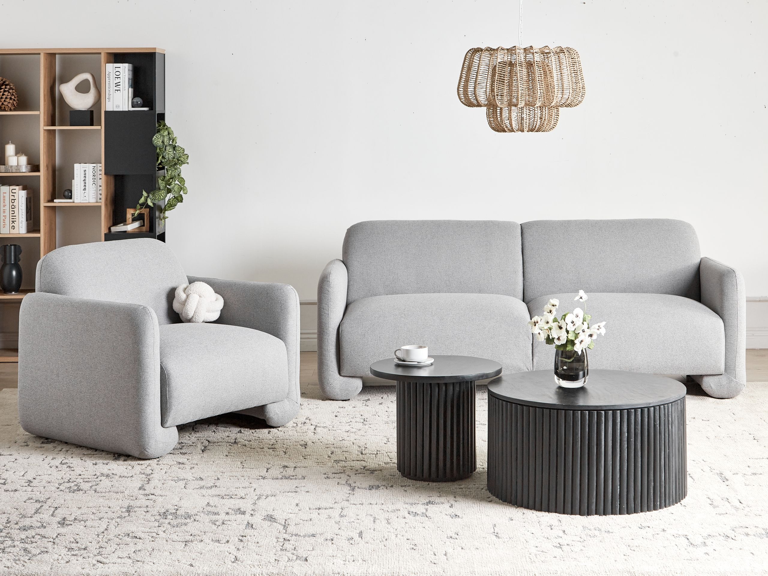 Dīvāns Berwyn 2702 (Pelēks)