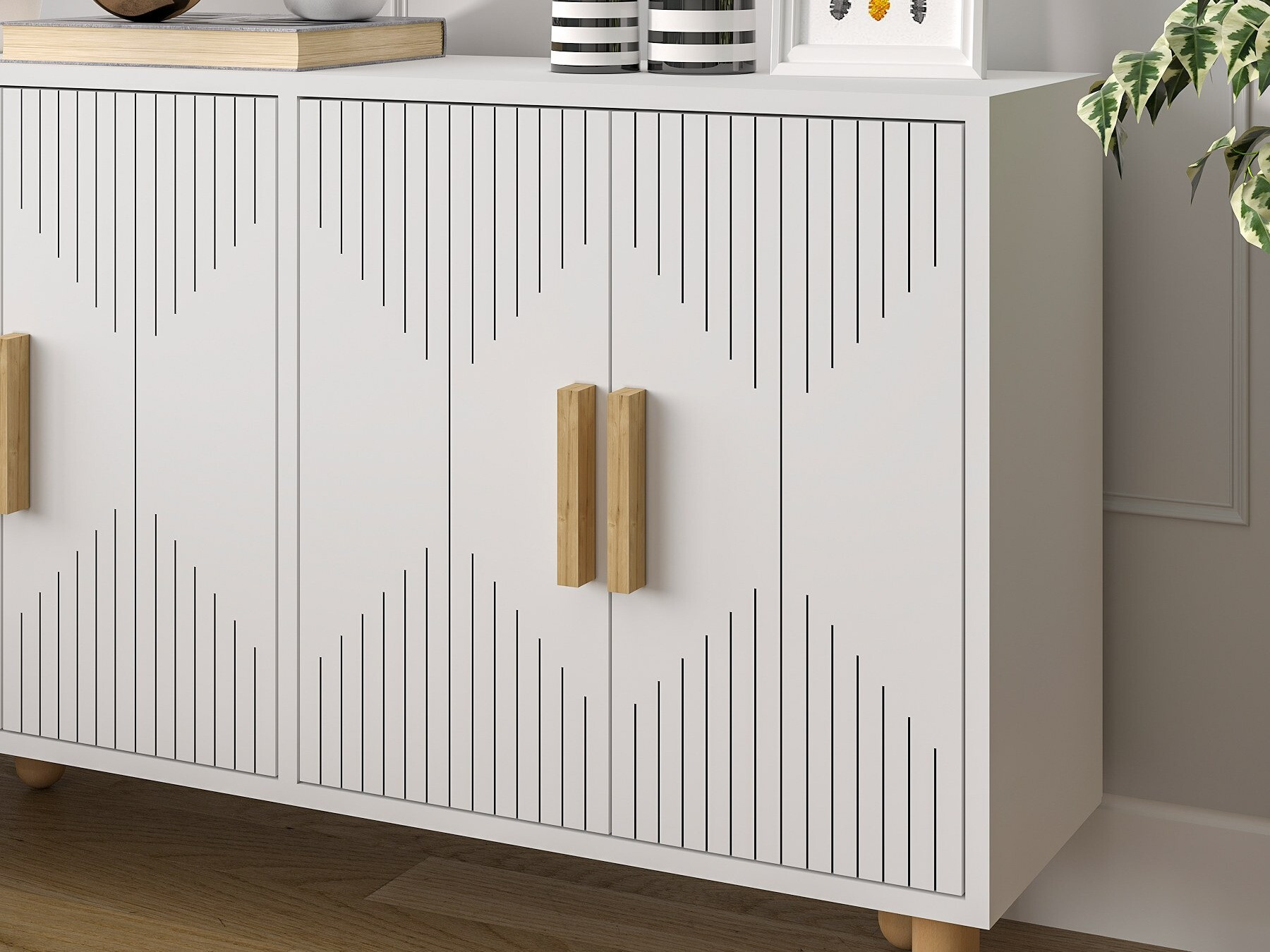 Skapis Kailua 2546 (Balts)