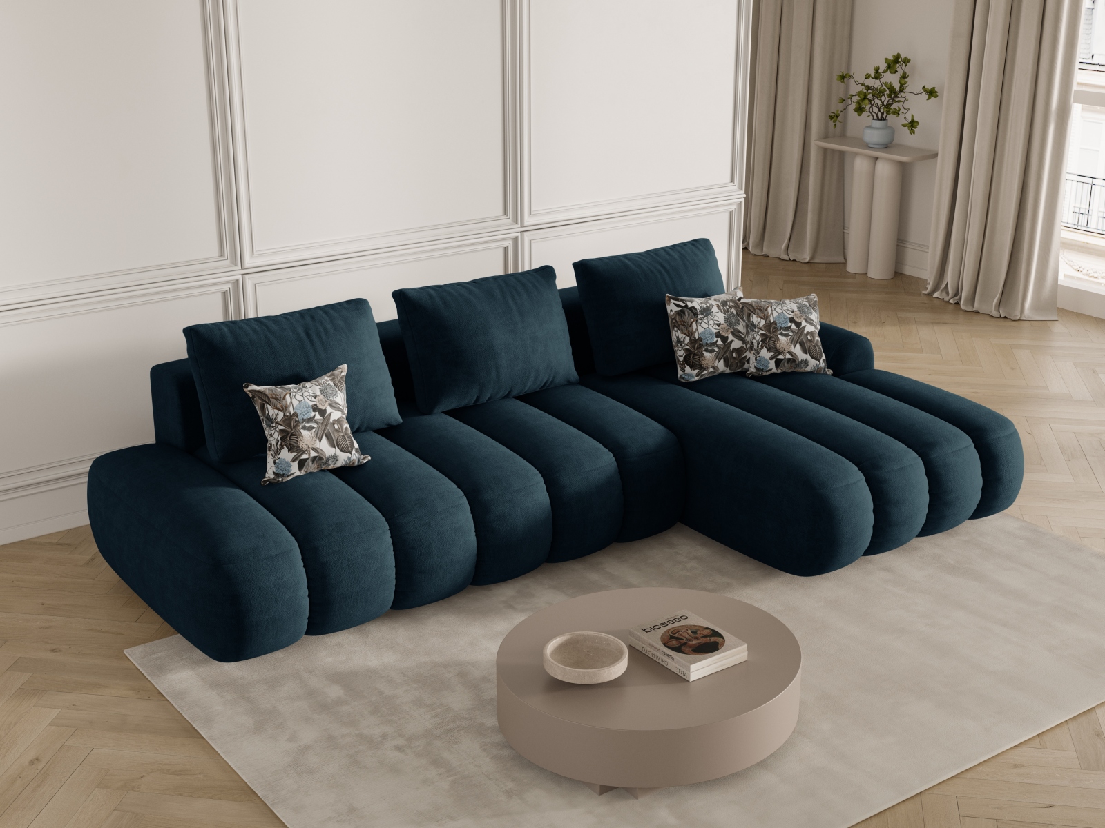 Stūra dīvāns Evarelbo 104 (Vogue 13)