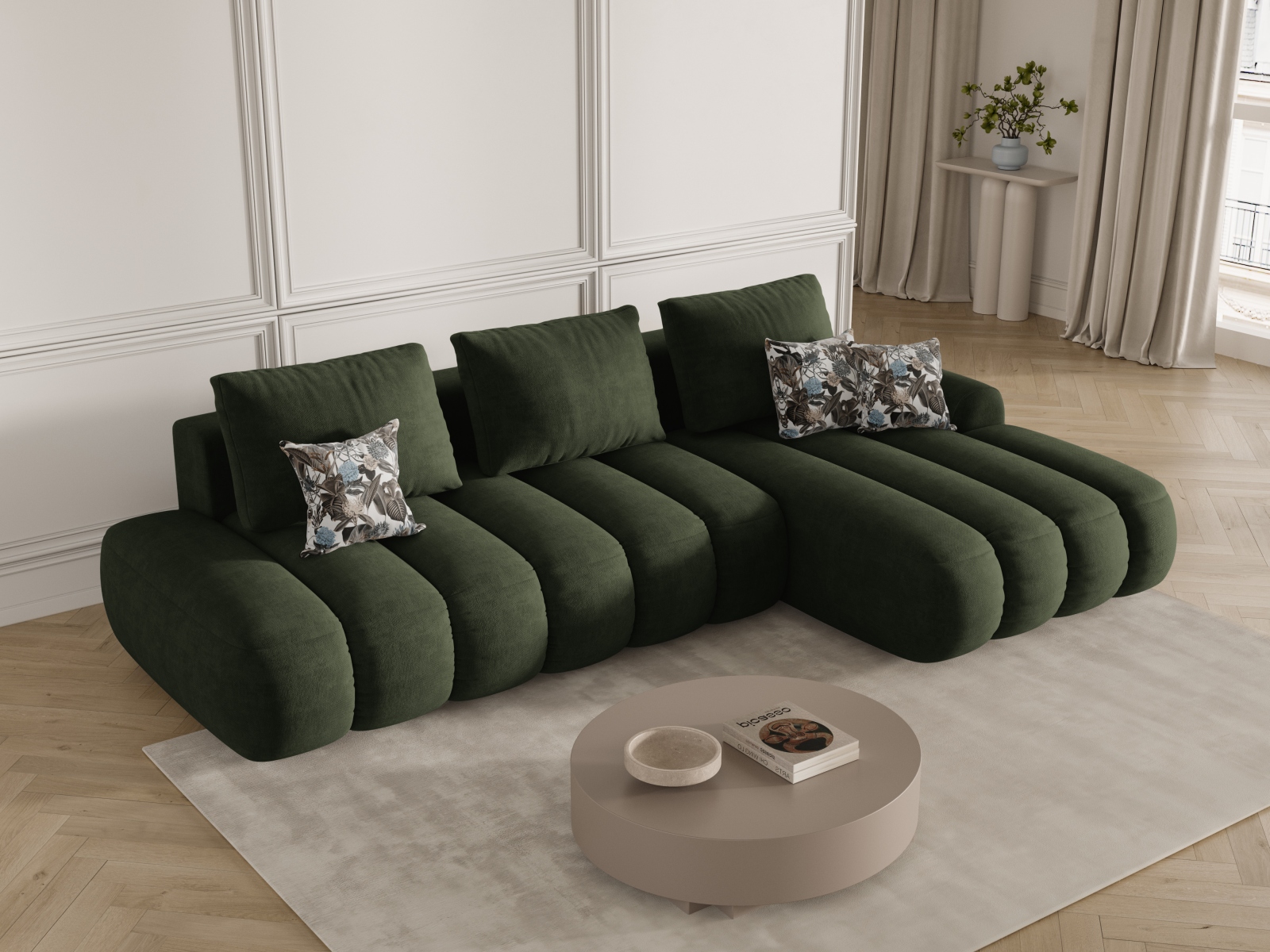 Угловой диван Evarelbo 104 (Vogue 11)