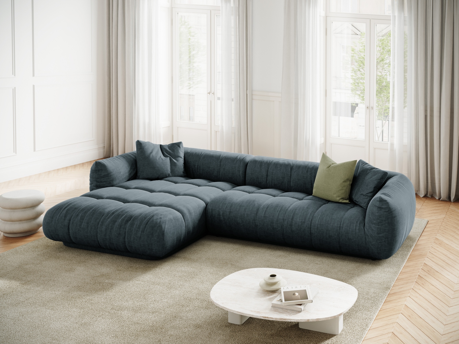 Stūra dīvāns Beckley 179 (Liberty 13)