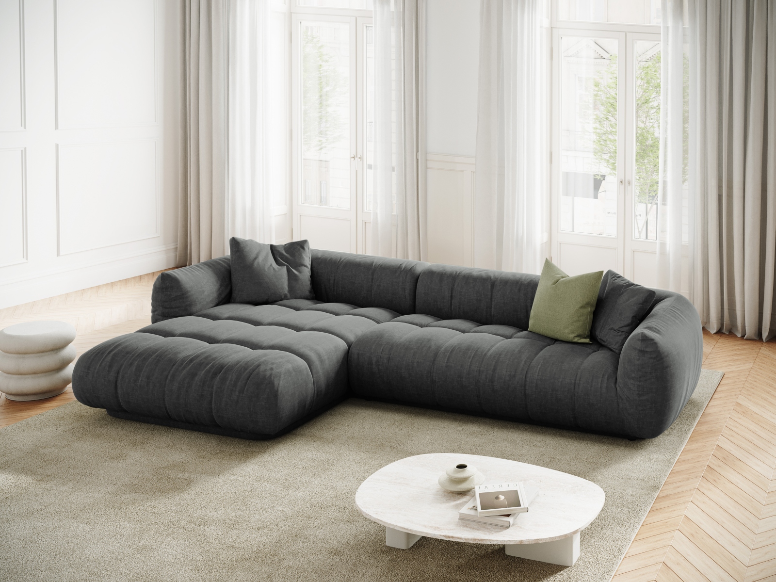 Stūra dīvāns Beckley 179 (Liberty 21)