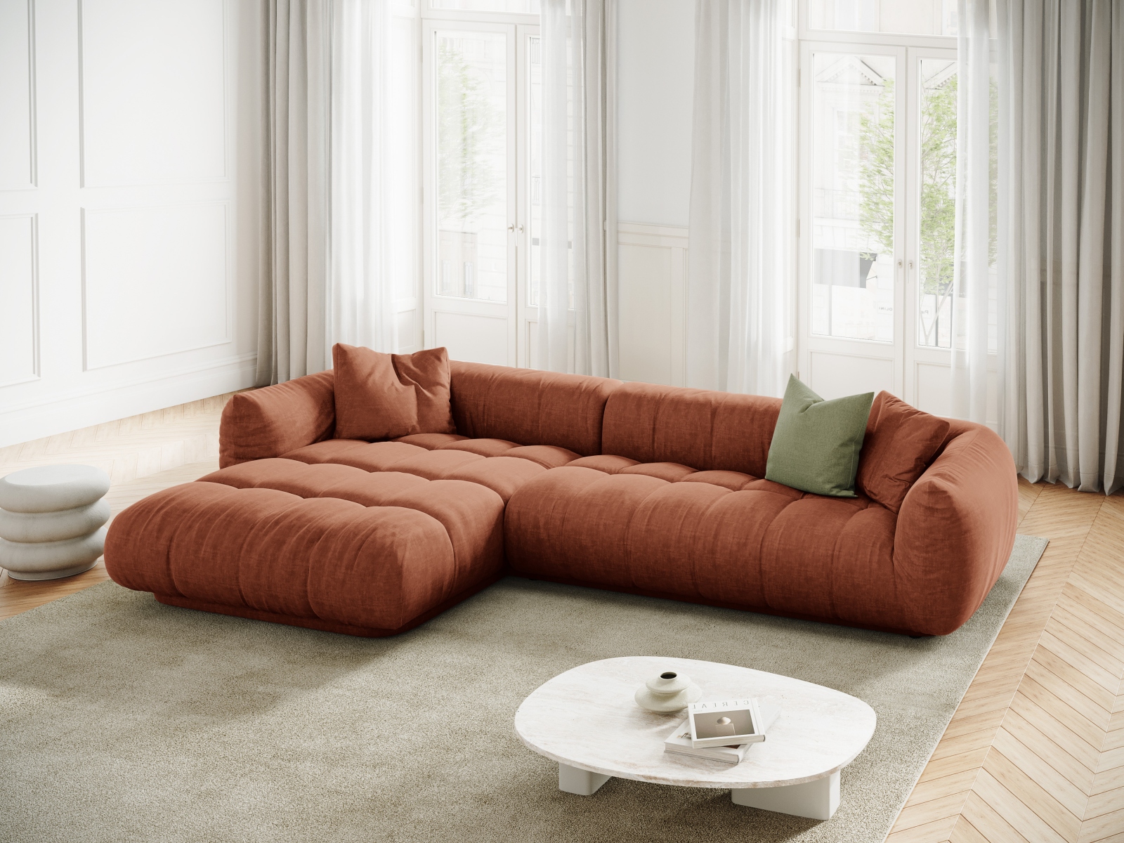 Stūra dīvāns Beckley 179 (Liberty 9)