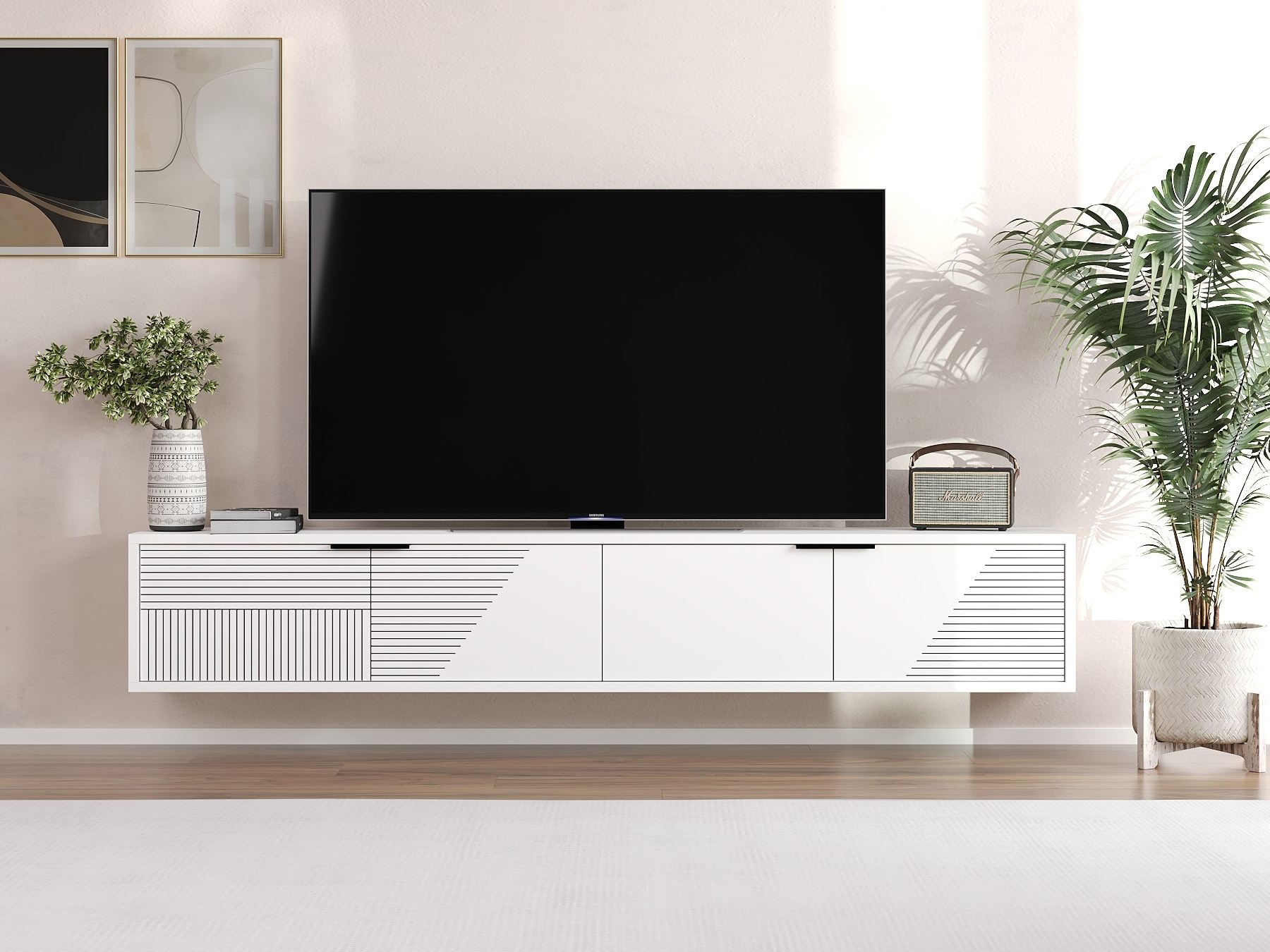 TV galds Kailua 2548 (Balts)