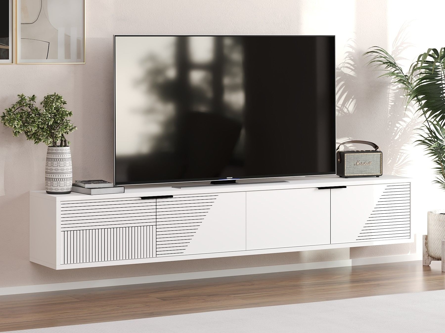 TV galds Kailua 2548 (Balts)