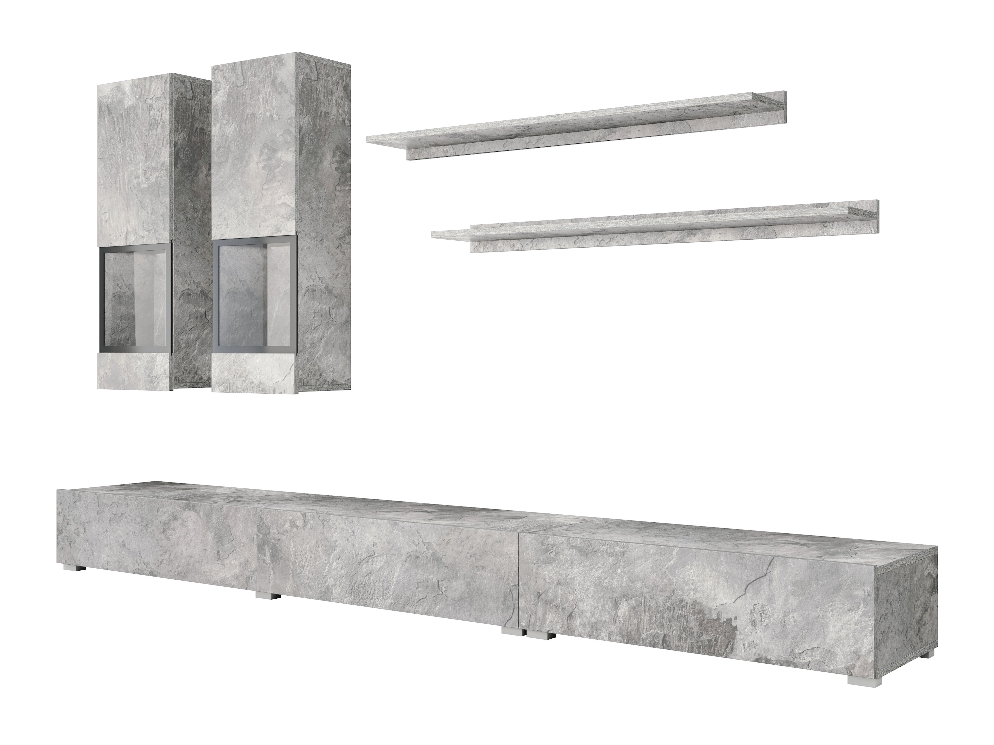 Viesistabas komplekts Serodeu 100 (Betons)