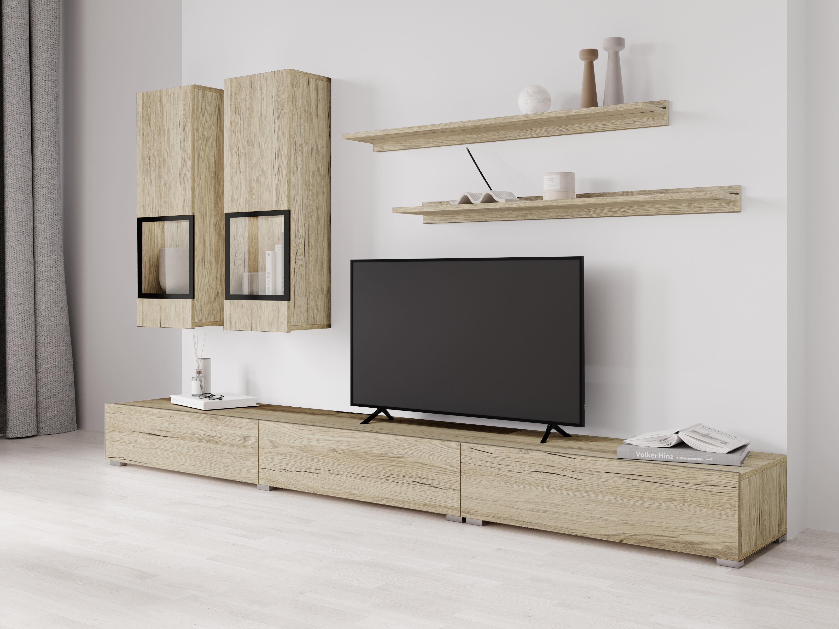 Viesistabas komplekts Serodeu 100 (Sanremo ozols)