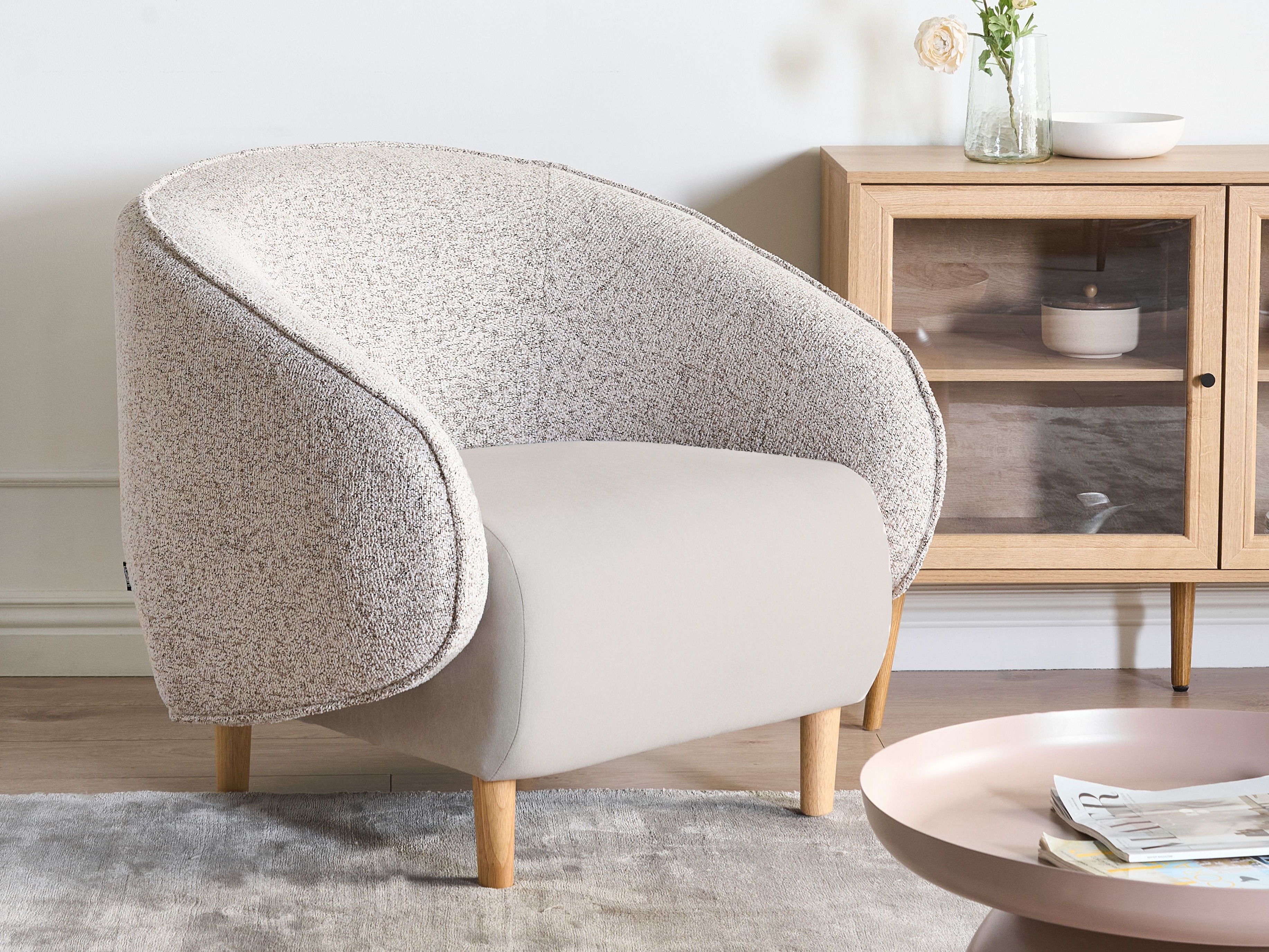 Krēsls Berwyn 2705 (Gaiši bēšs)