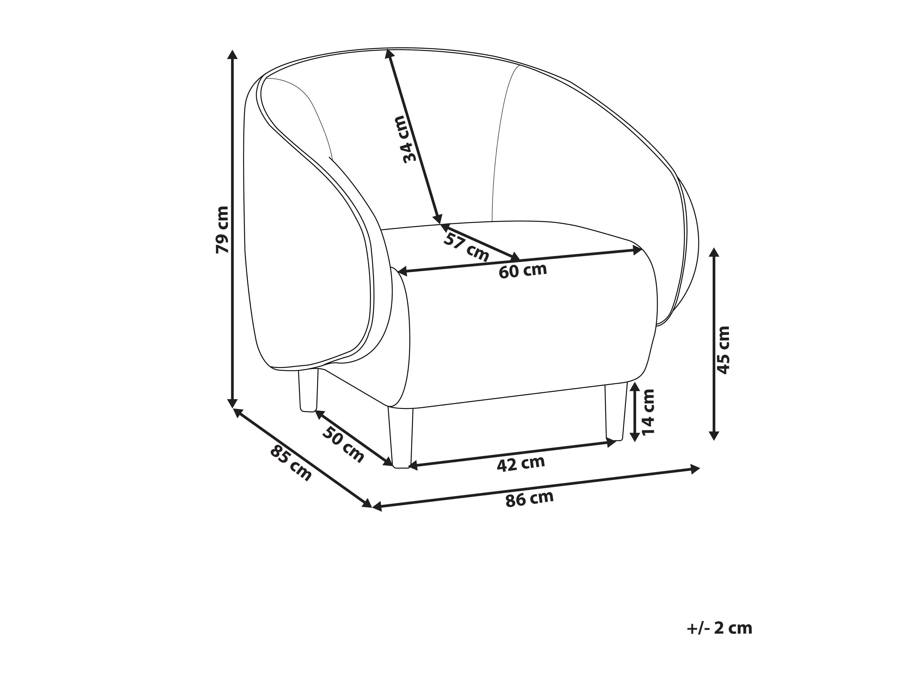 Krēsls Berwyn 2705 (Gaiši bēšs)
