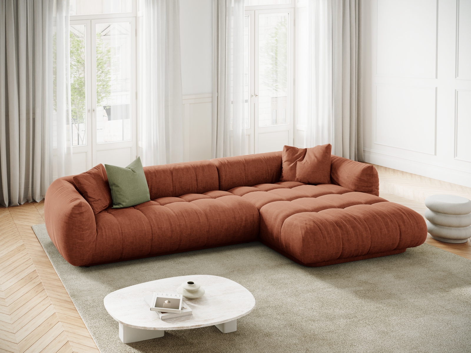 Stūra dīvāns Beckley 179 (Liberty 9)