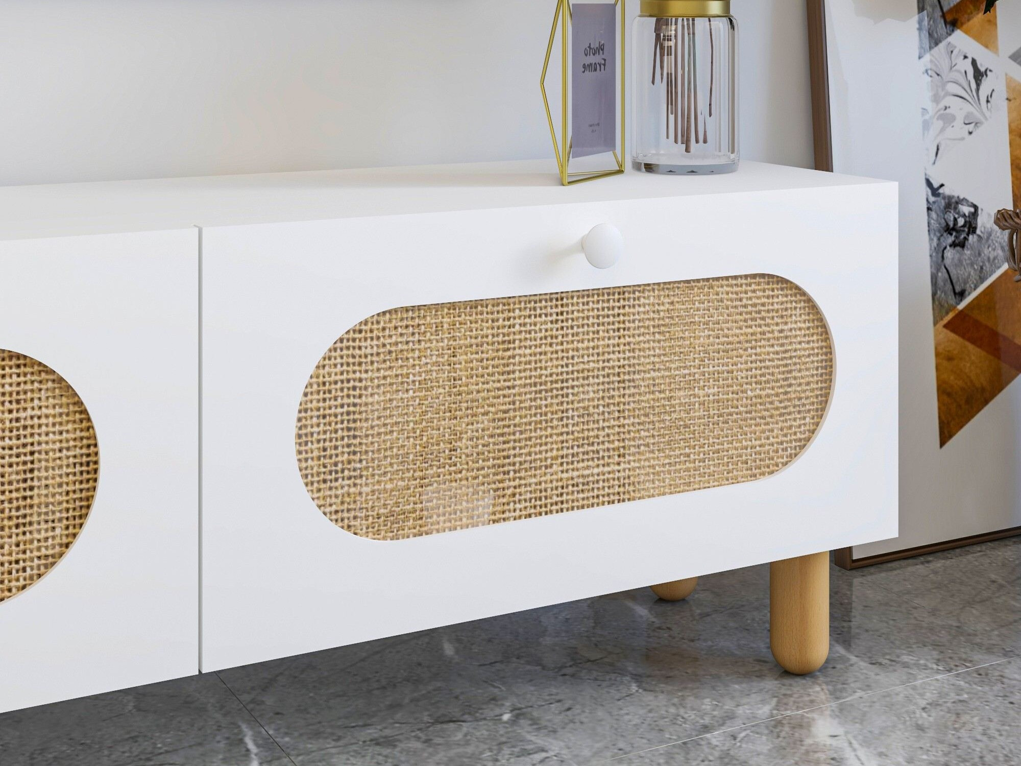 ТВ тумба Kailua 2554 (Белый)