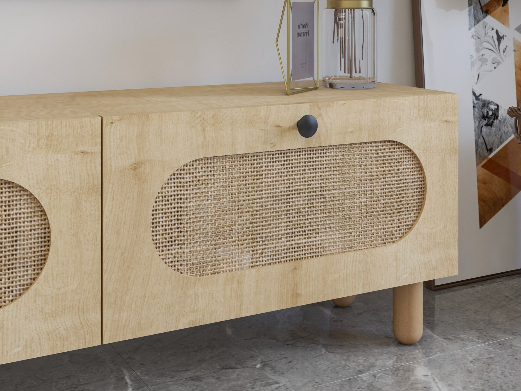 ТВ тумба Kailua 2554 (Дуб)