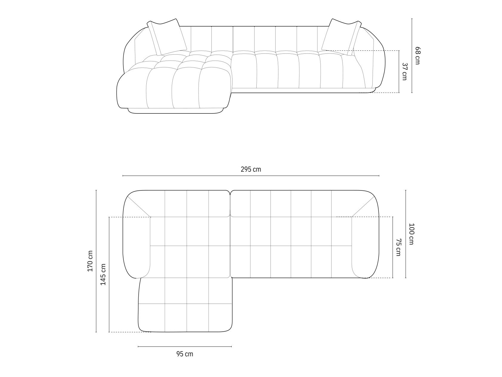 Угловой диван Beckley 179 (Heritage Avocat)