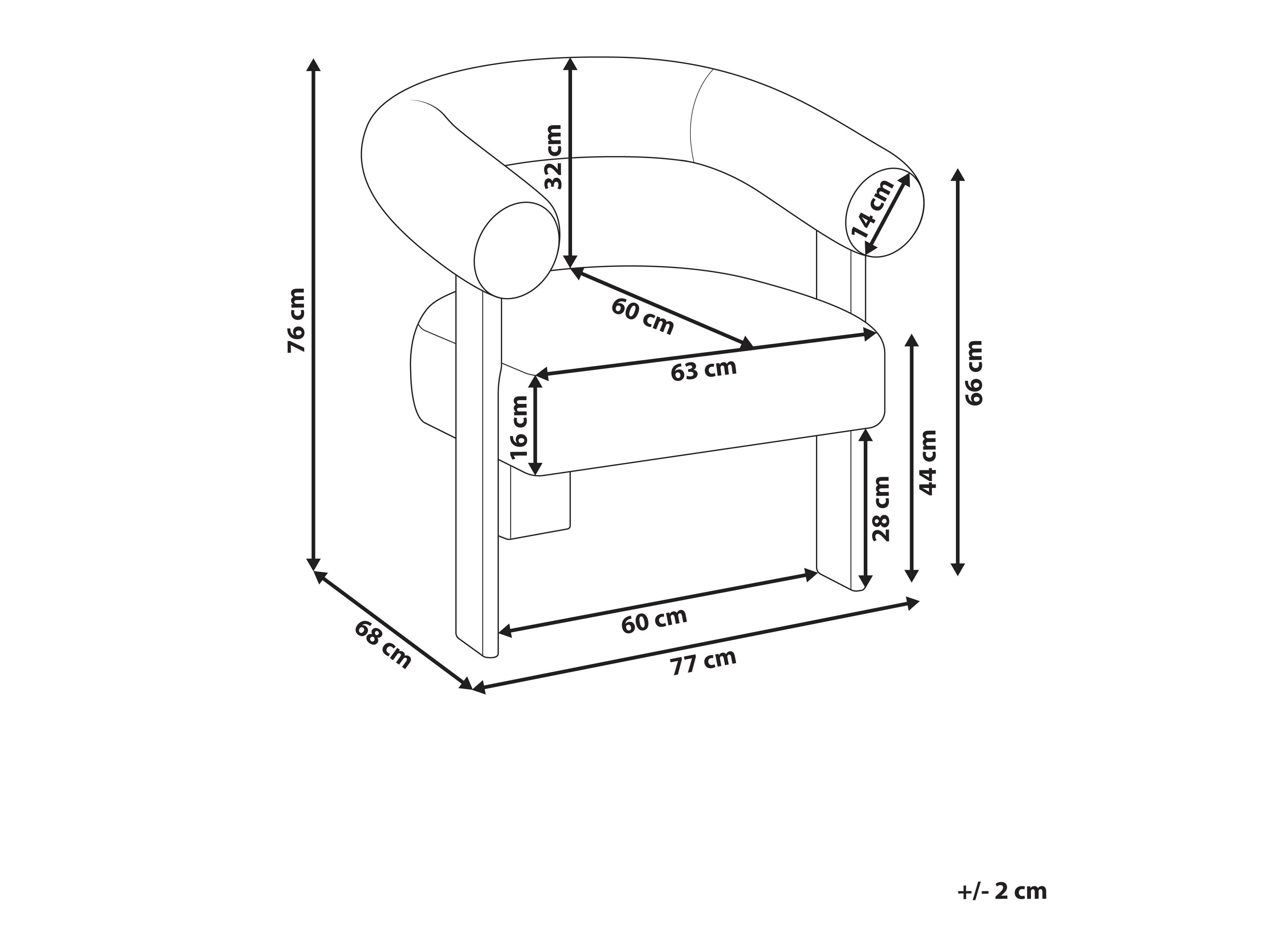 Krēsls Berwyn 2708 (Melns + Tumšs koks)
