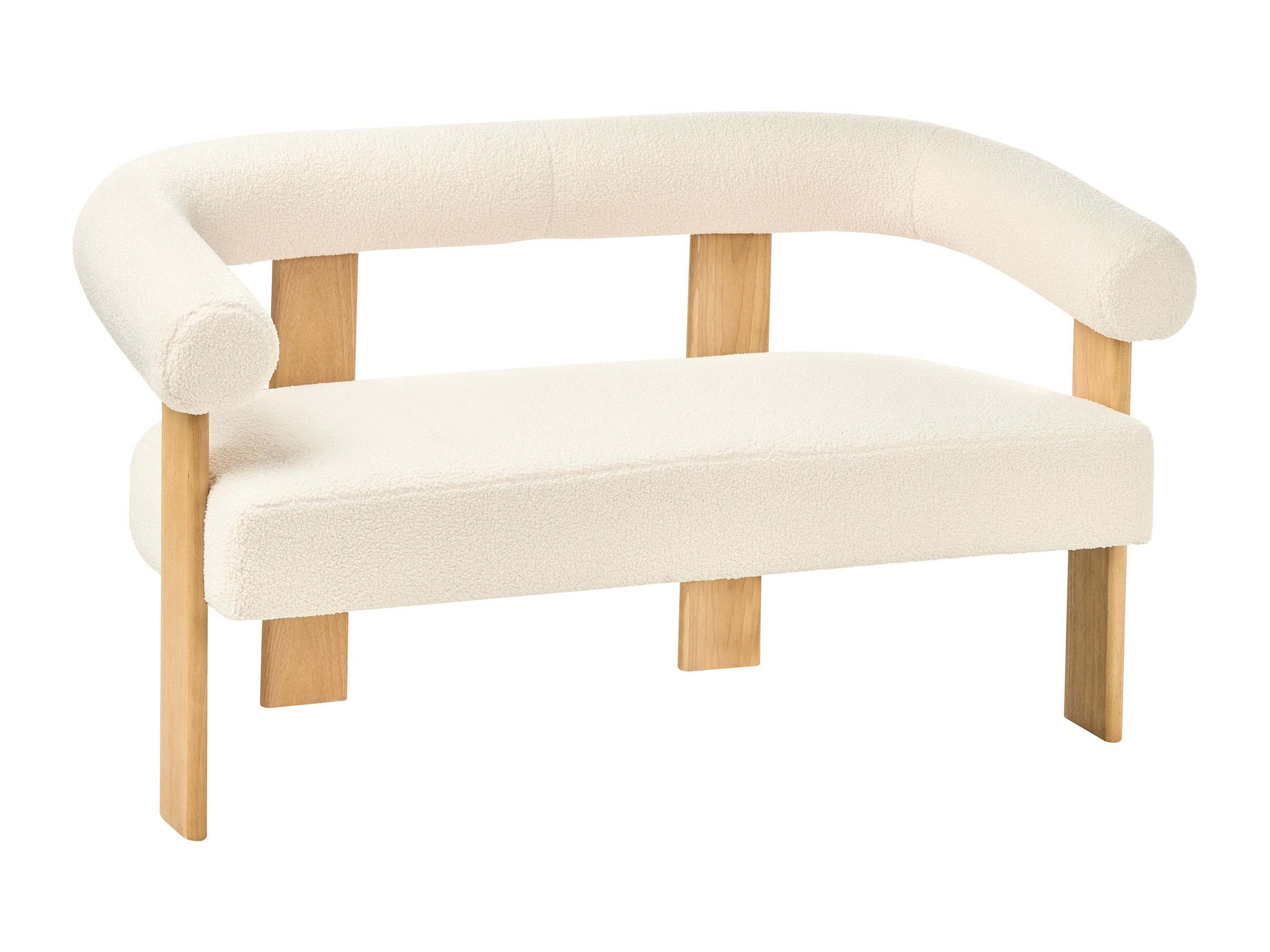 Mīkstais sols Berwyn 2709 (Balts + Gaišs koks)