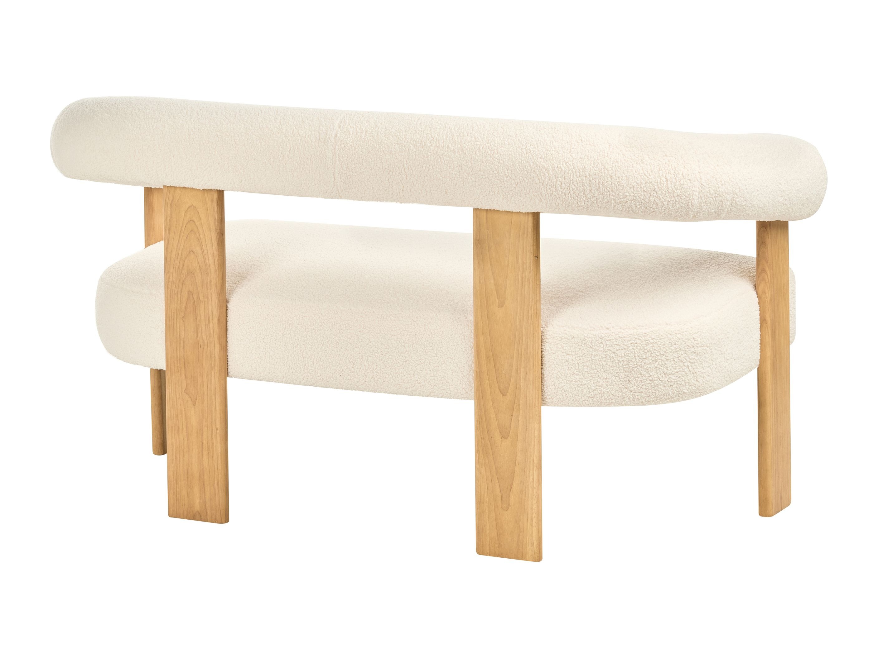 Mīkstais sols Berwyn 2709 (Balts + Gaišs koks)