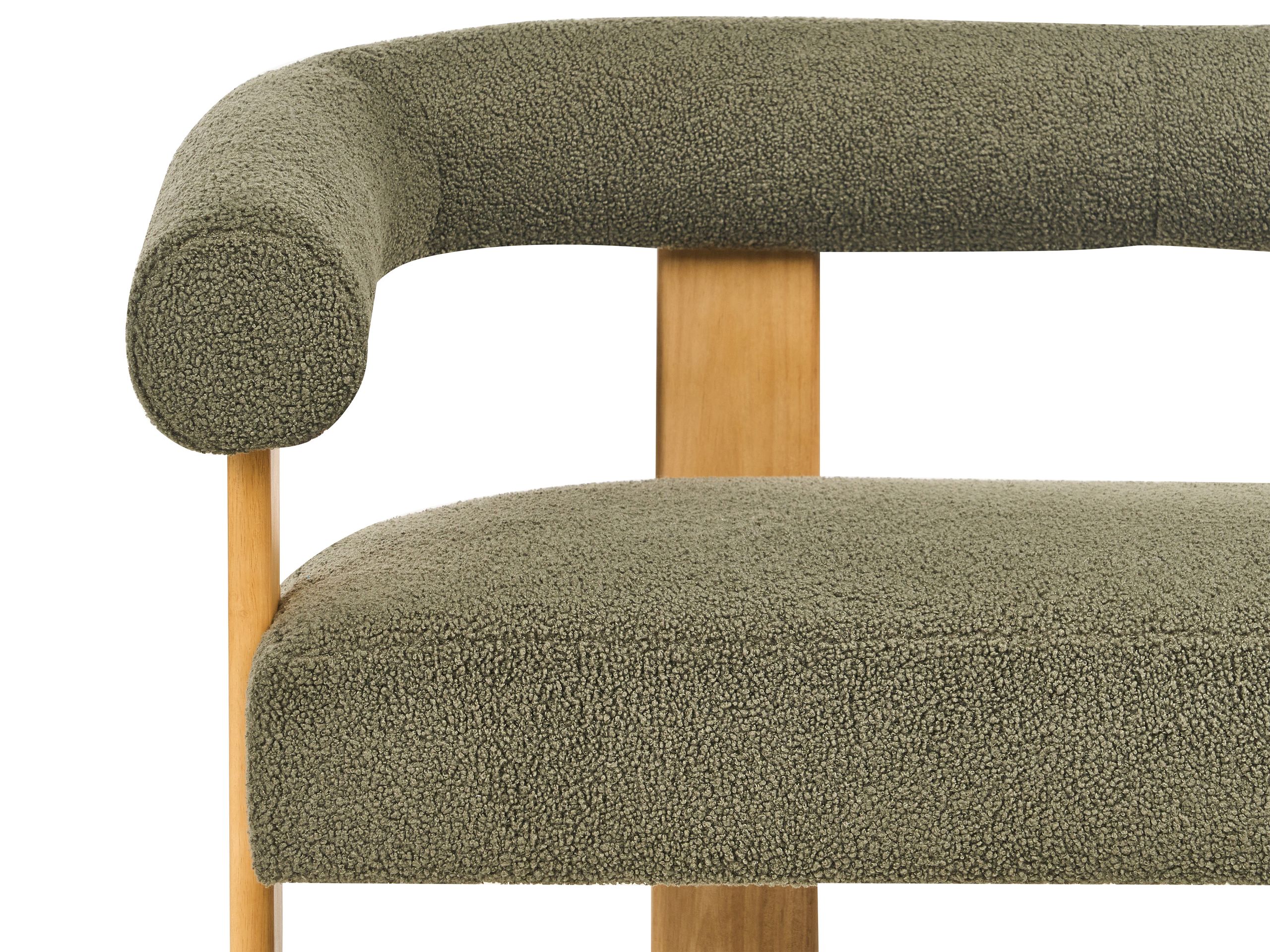 Mīkstais sols Berwyn 2709 (Zaļš + Gaišs koks)