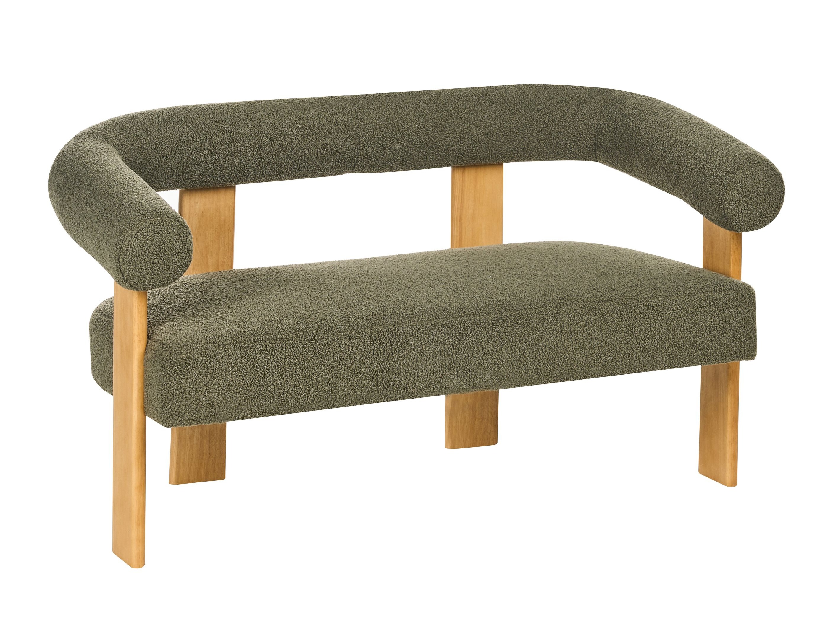 Mīkstais sols Berwyn 2709 (Zaļš + Gaišs koks)