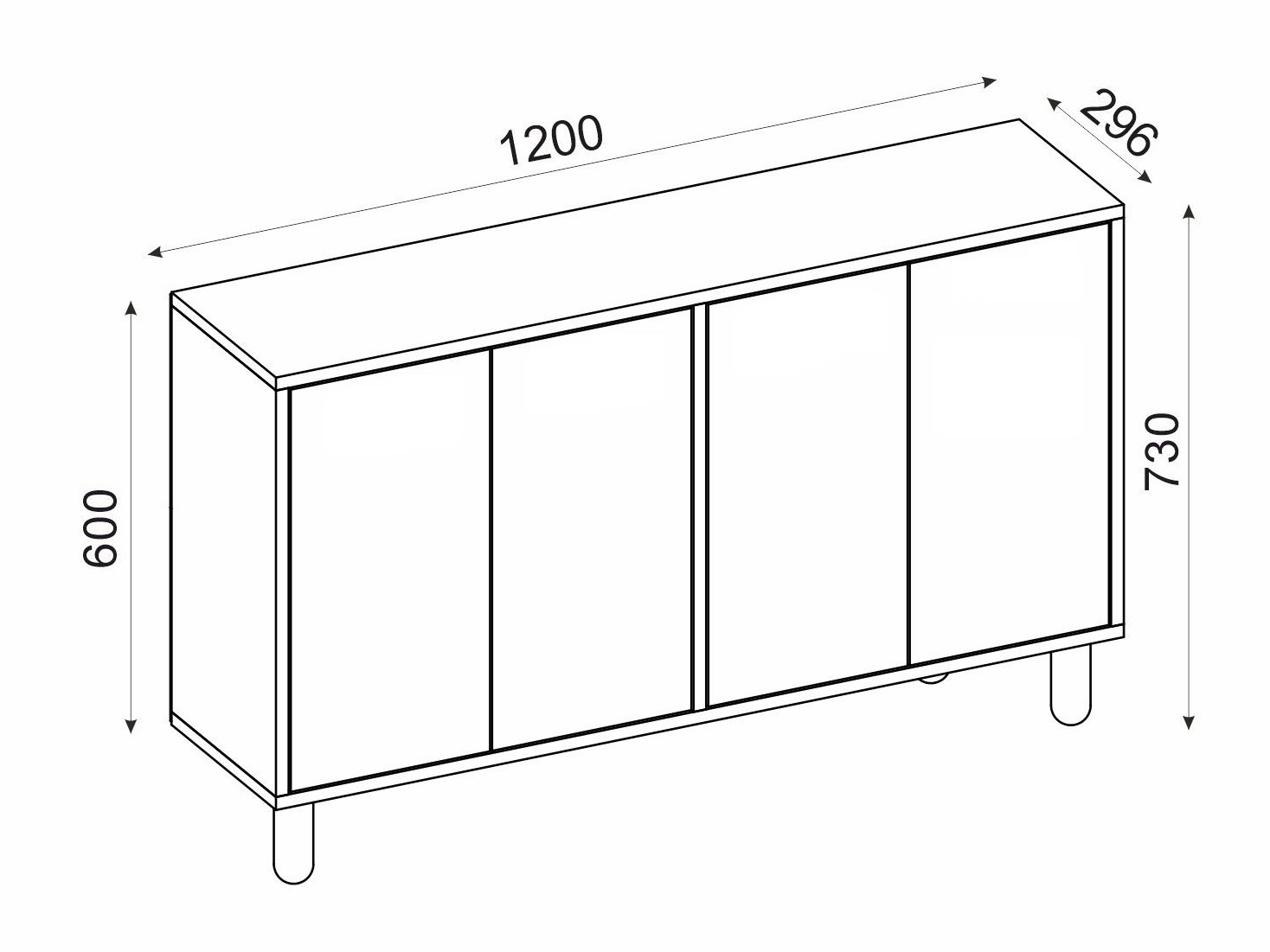 Шкафчик Kailua 2557 (Дуб)