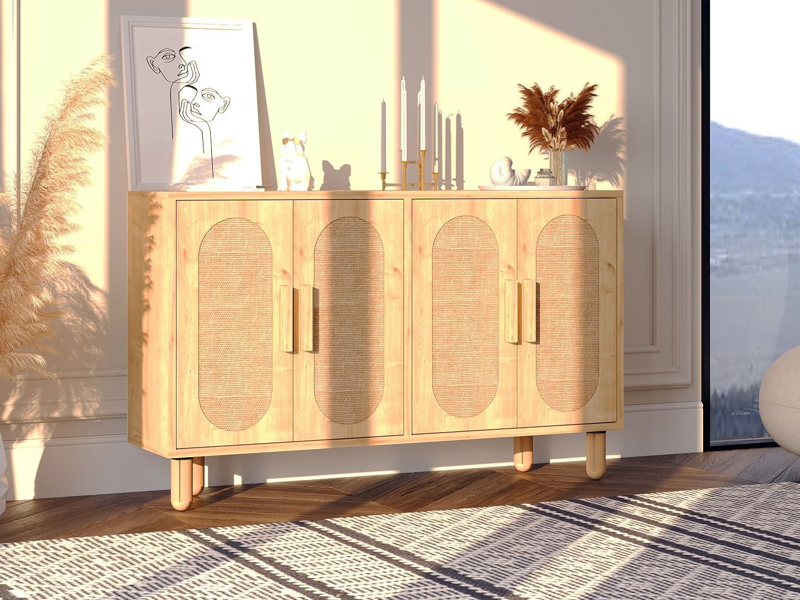 Skapis Kailua 2557 (Ozols)