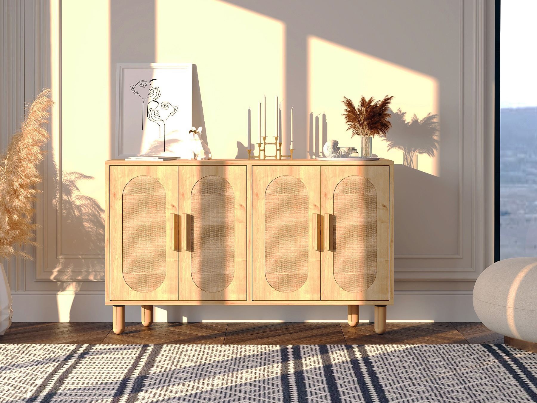 Skapis Kailua 2557 (Ozols)