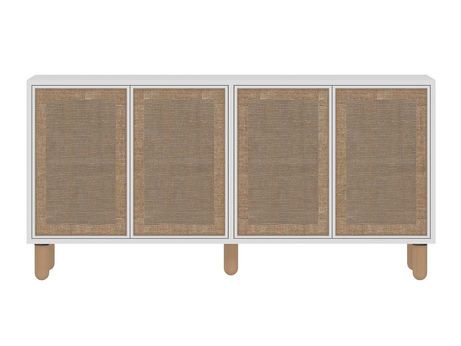 Skapis Kailua 2558 (Balts)