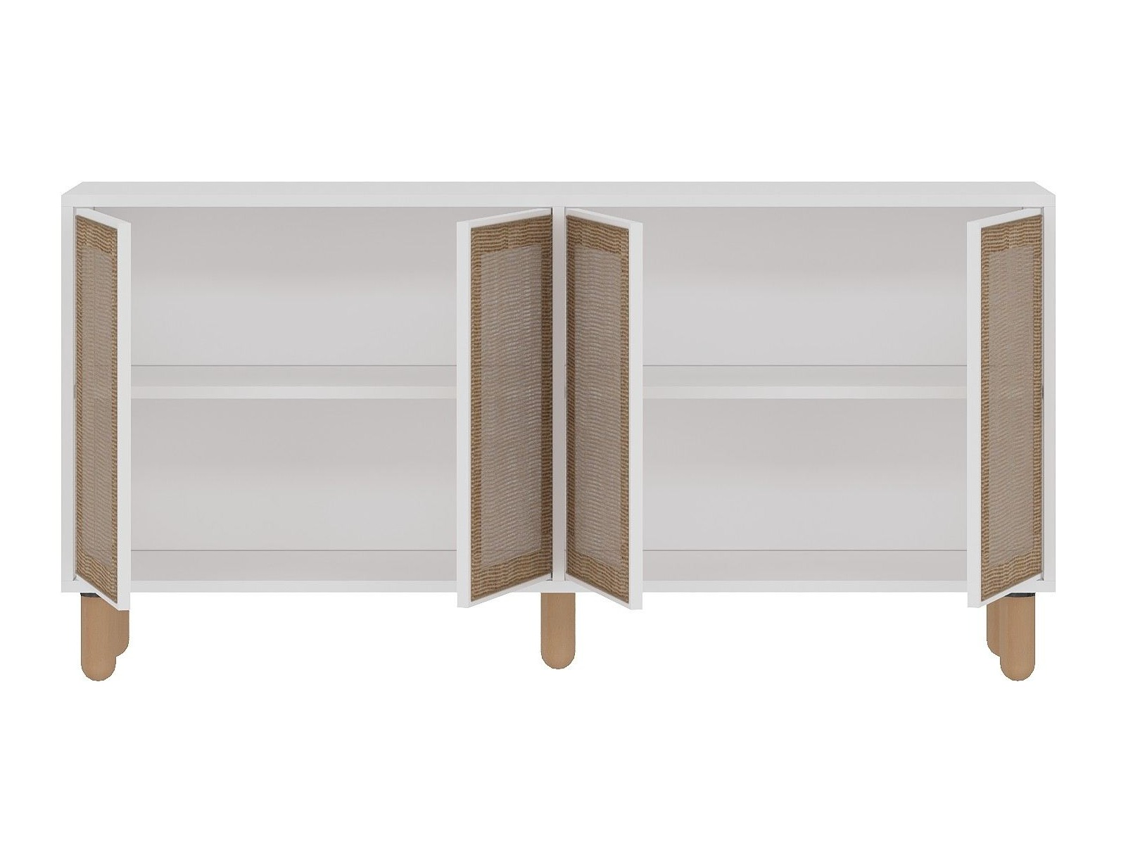 Skapis Kailua 2558 (Balts)