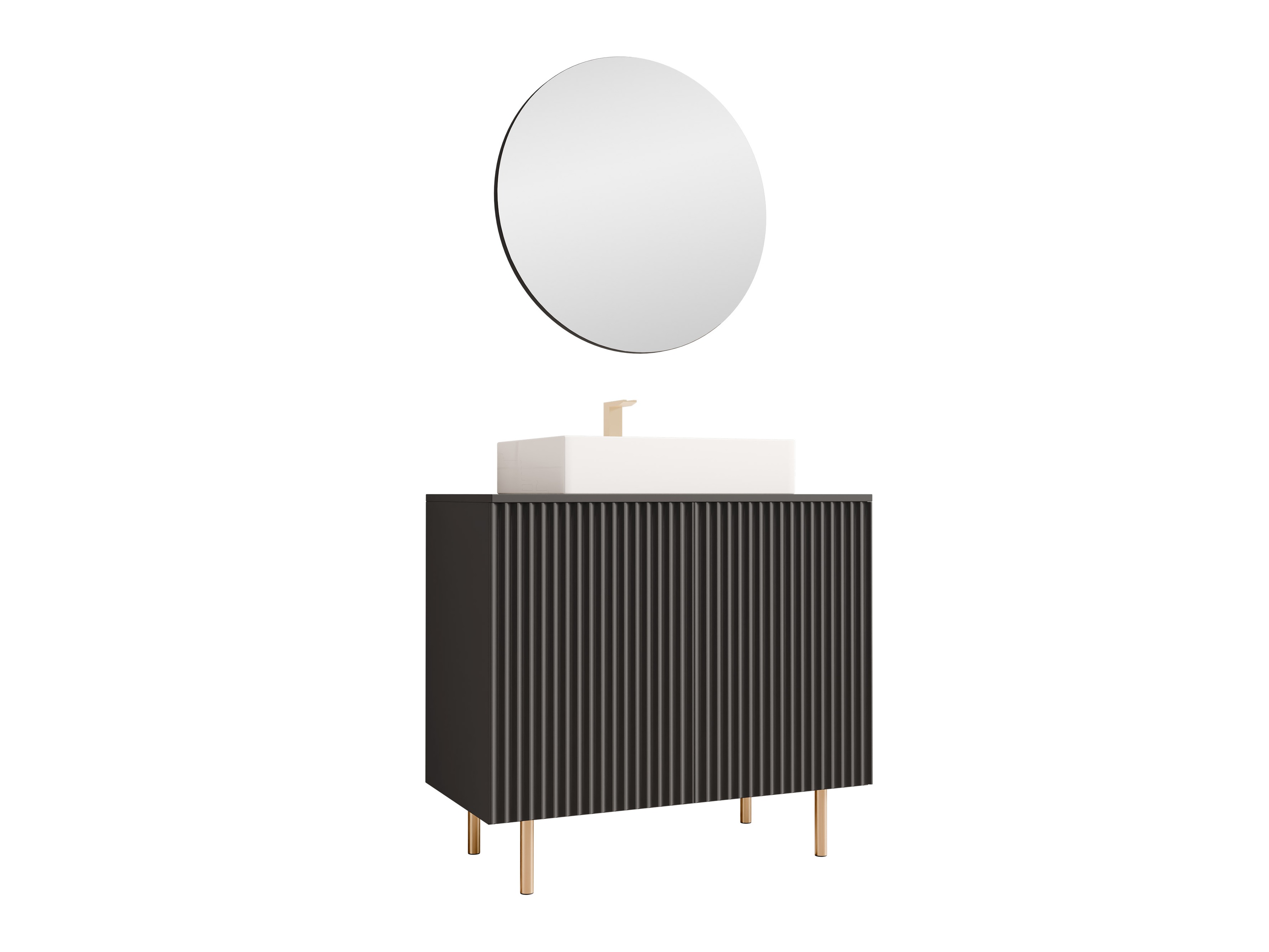 Vannas komplekts Decus I (Melns)