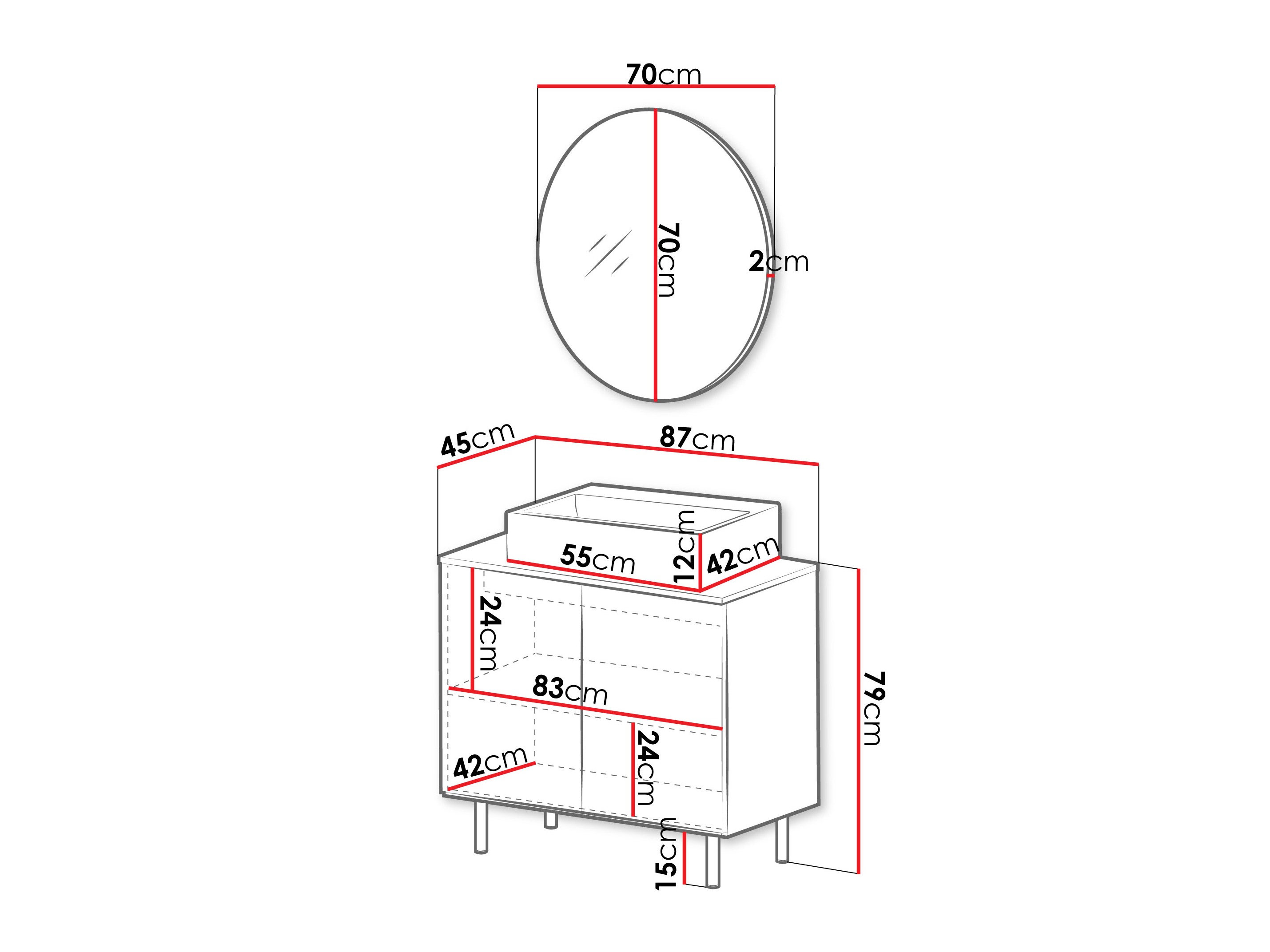 Vannas komplekts Virdomi 109 (Kašmirs)