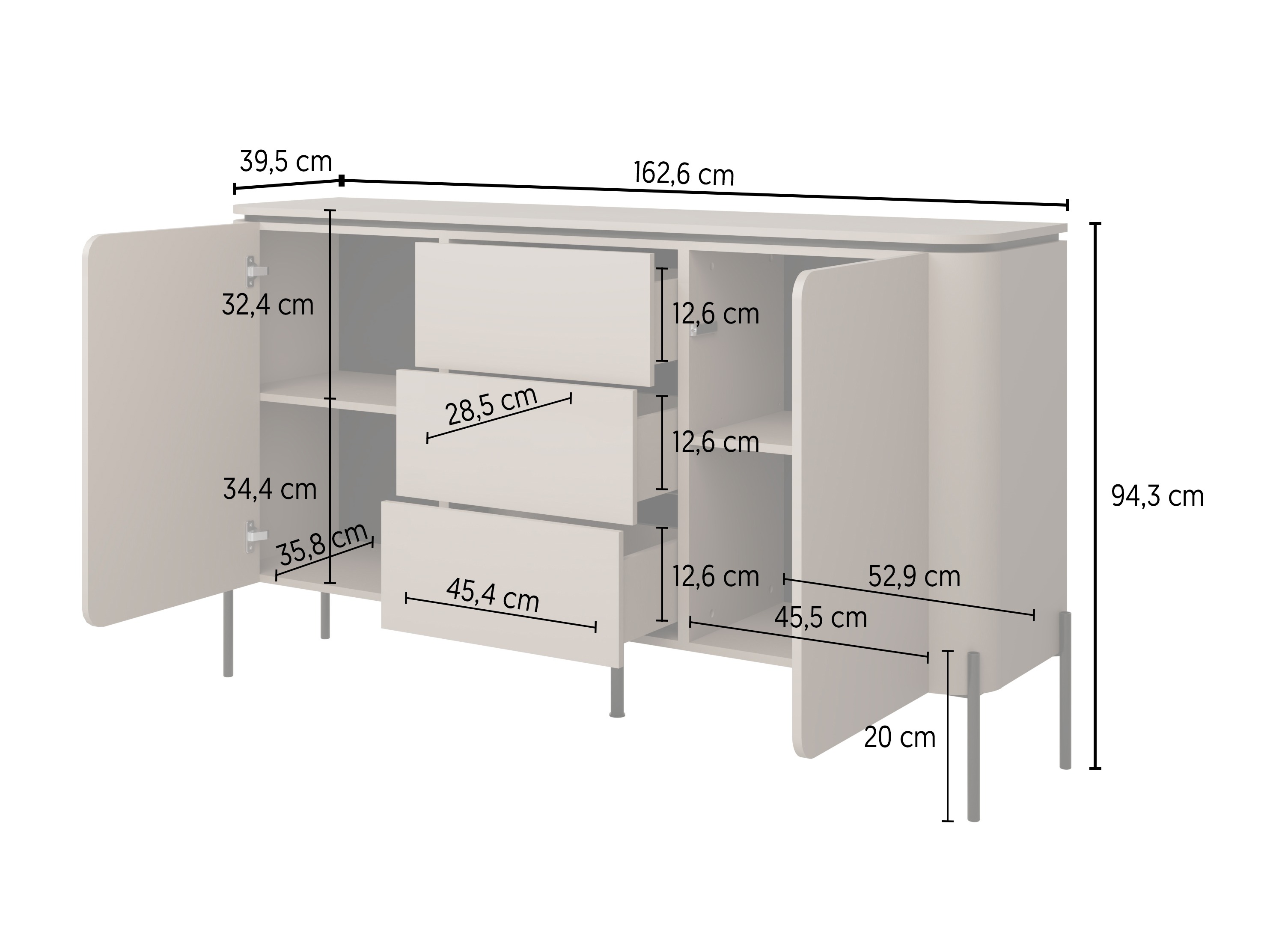 Kомод Mirbeno 100