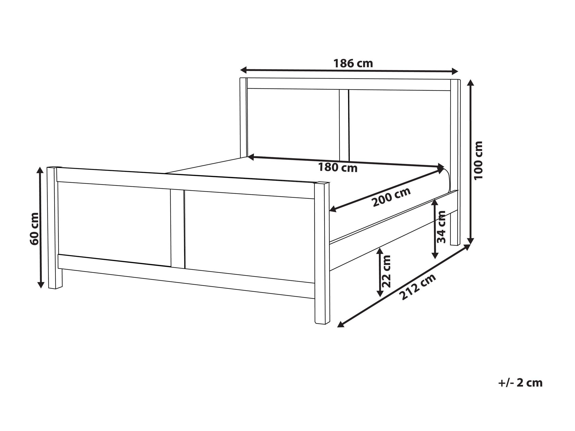 Кровать Berwyn 2711 (Белый)