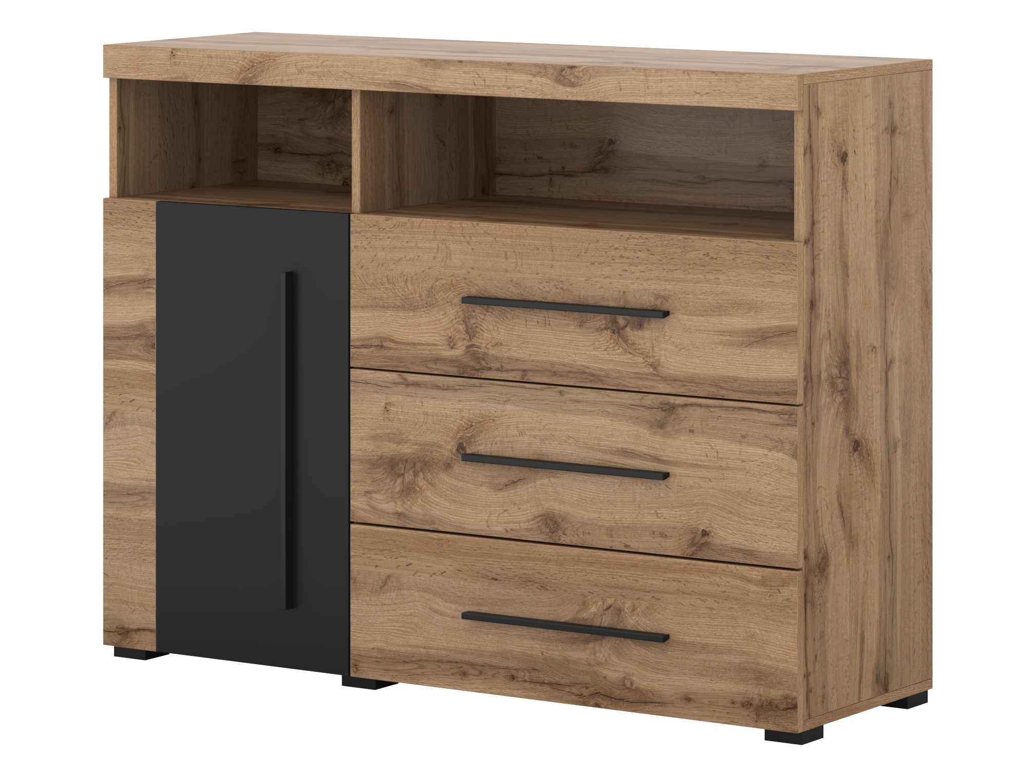 Kumode Sorciro 102 (Melns + Votan ozols)