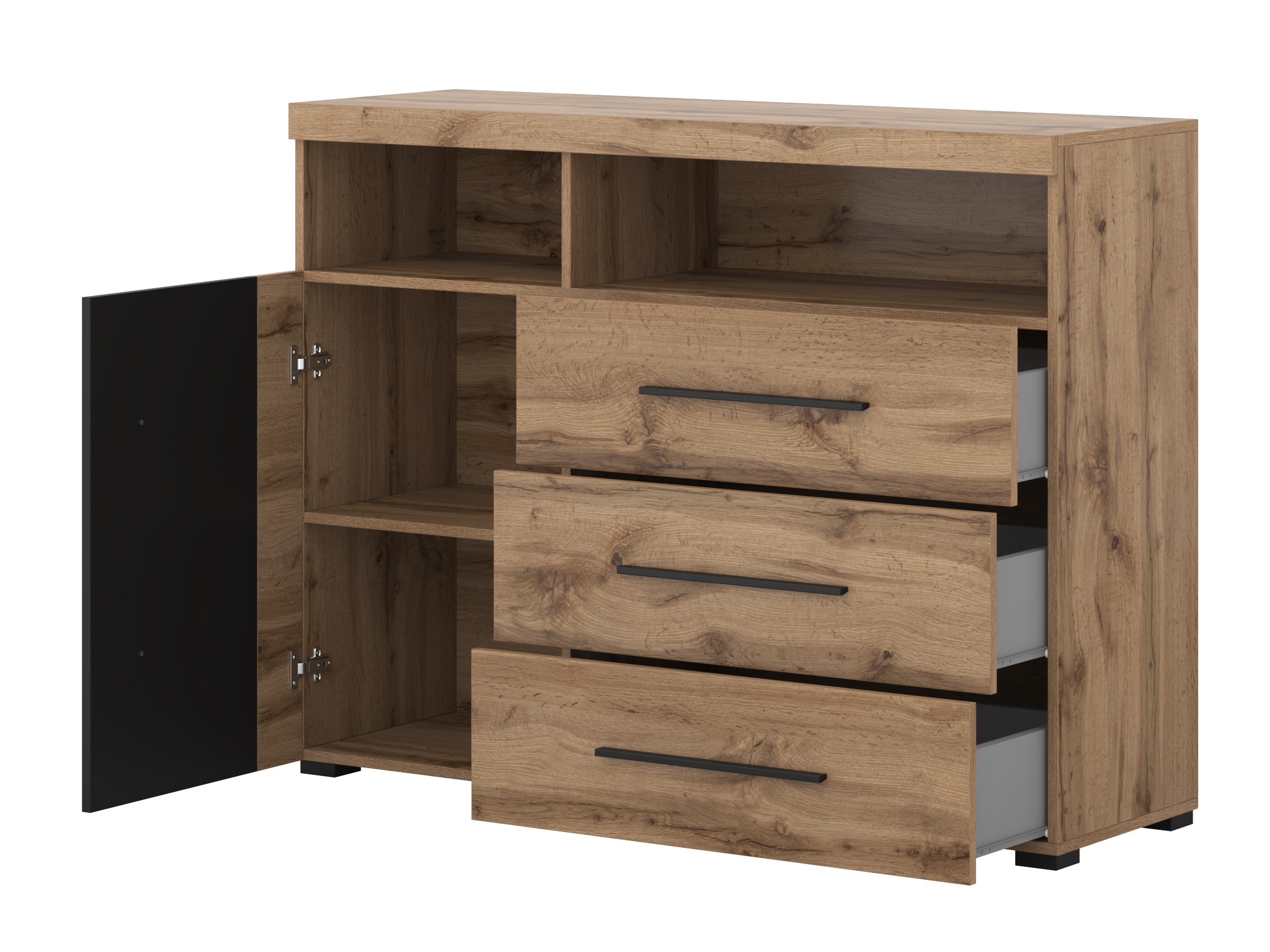 Kumode Sorciro 102 (Melns + Votan ozols)