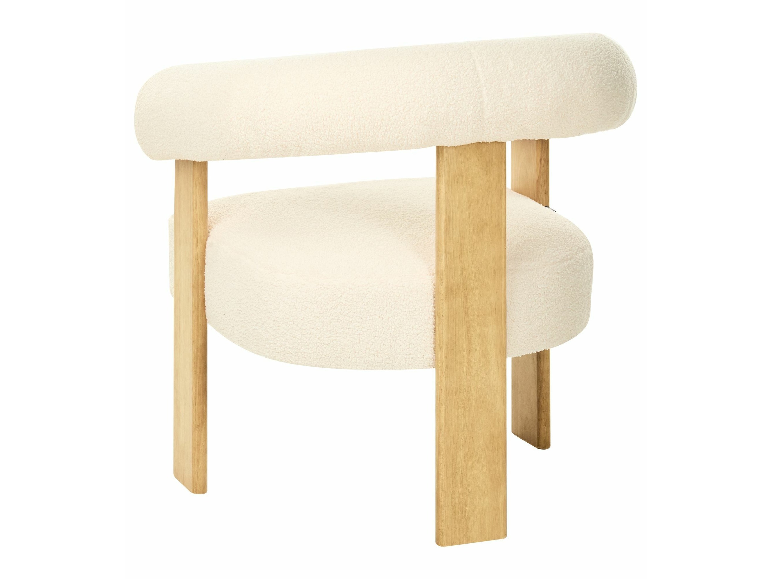 Mīksto mēbeļu komplekts Berwyn 2710 (Balts + Gaišs koks)