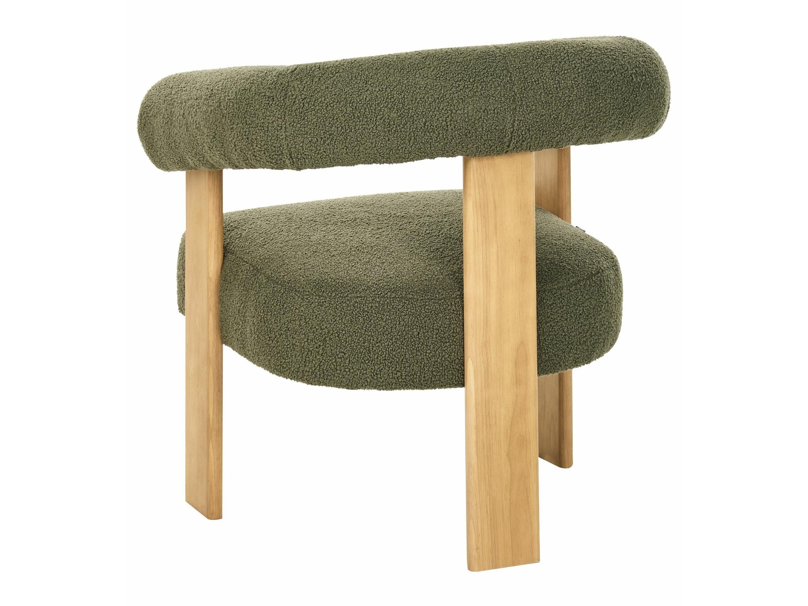 Mīksto mēbeļu komplekts Berwyn 2710 (Zaļš + Gaišs koks)