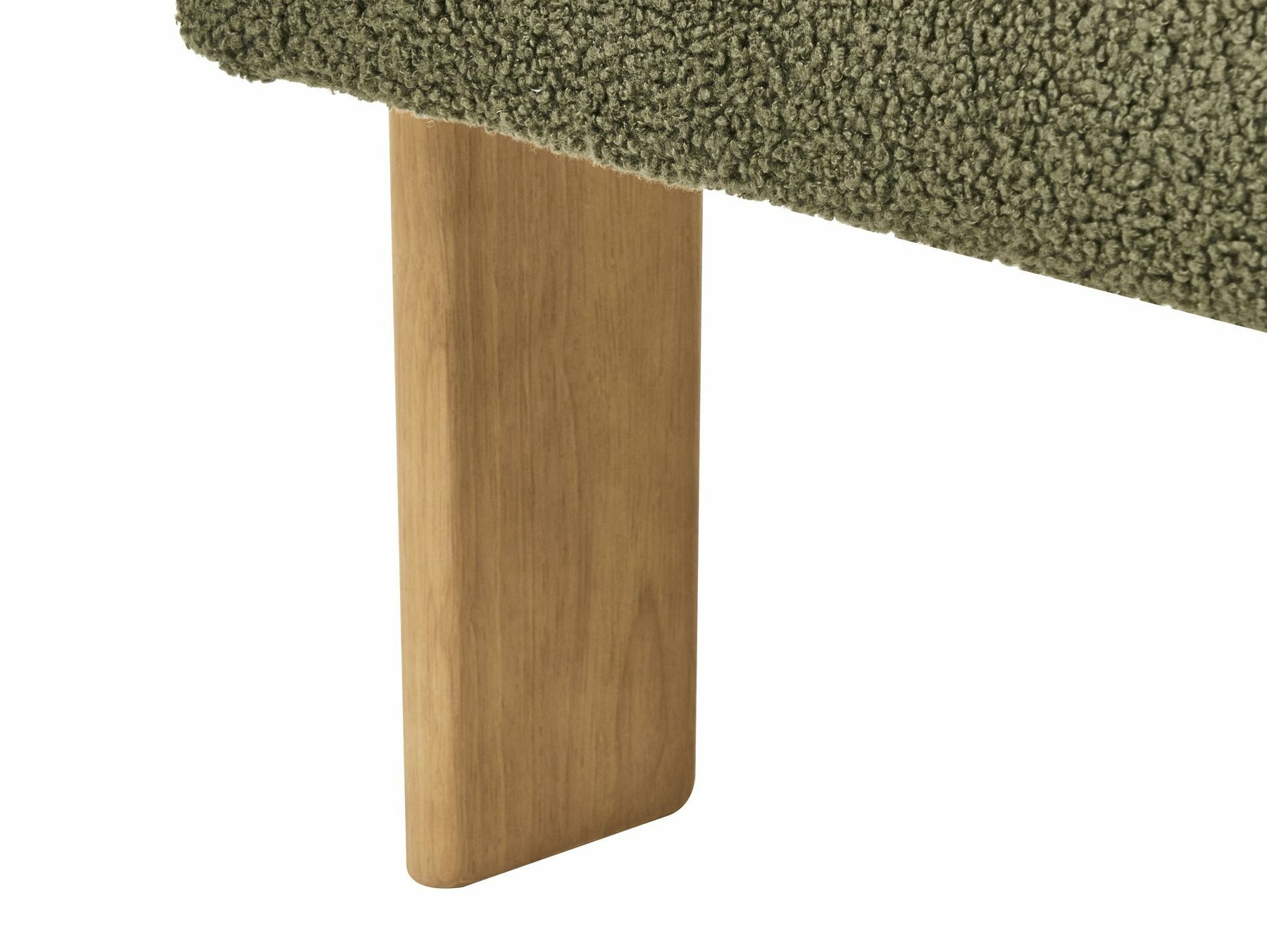 Mīksto mēbeļu komplekts Berwyn 2710 (Zaļš + Gaišs koks)