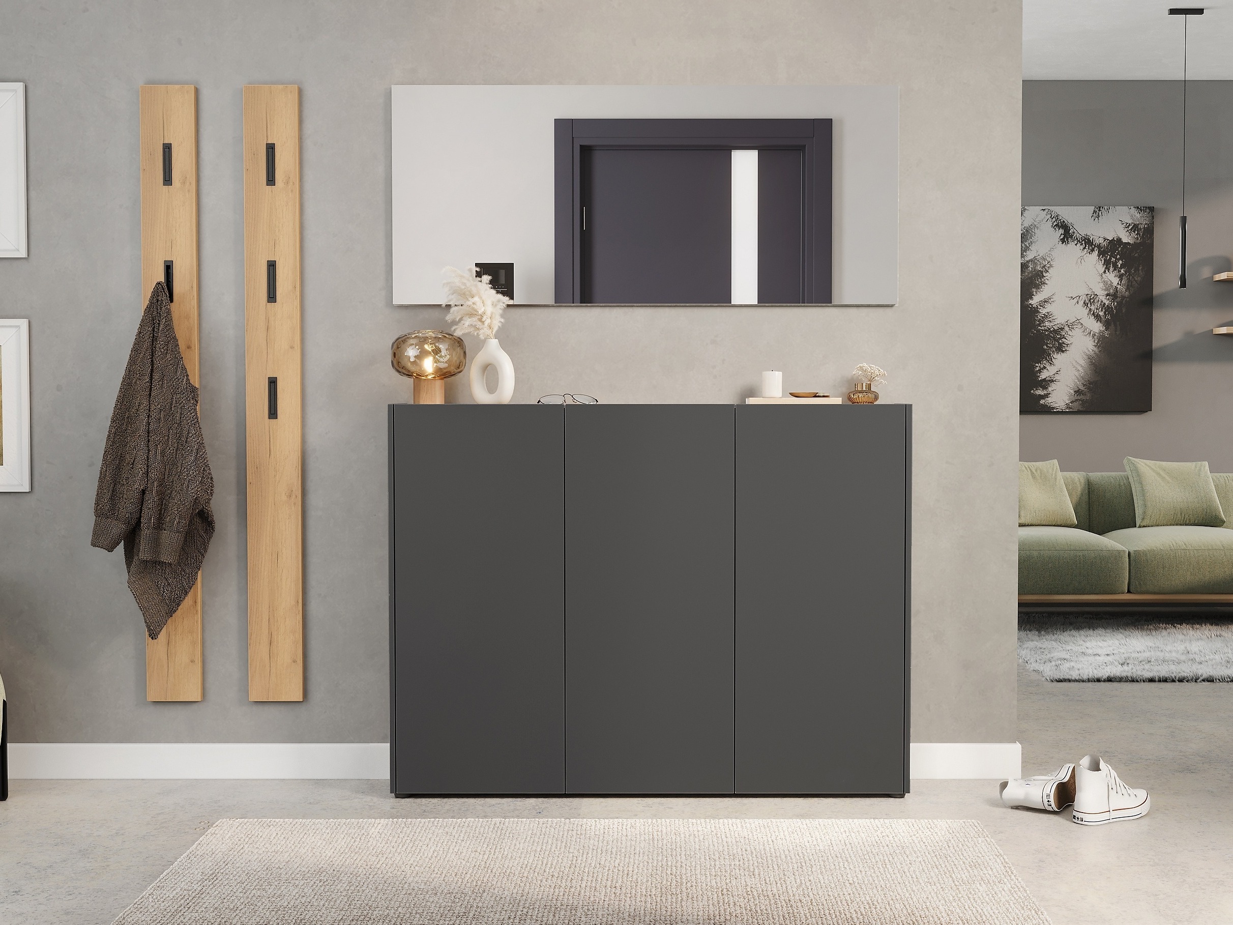 Полка для обуви Sacramento 514 (Графит)